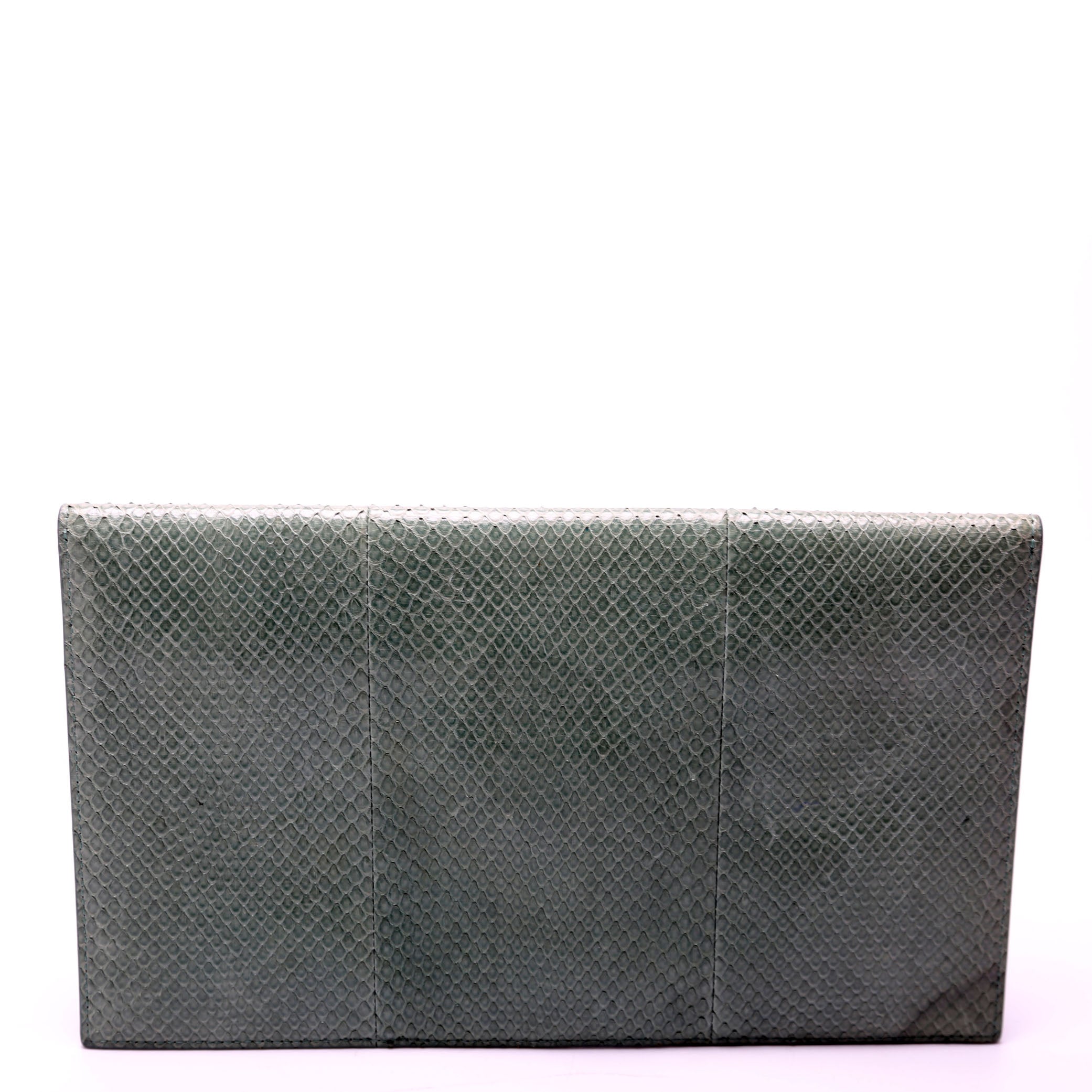Uptown Pouch Python 565739 Green