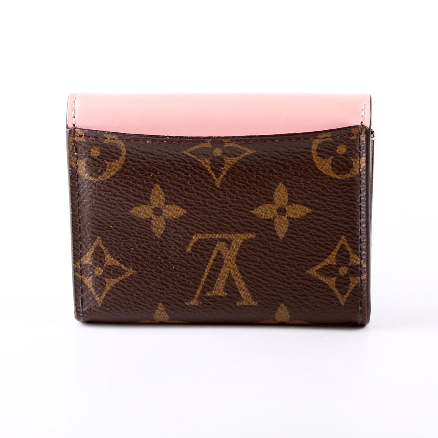 Zoe Wallet Monogram Pink
