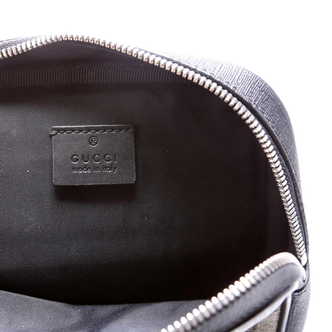 450956 GG Supreme Belt Bag Black
