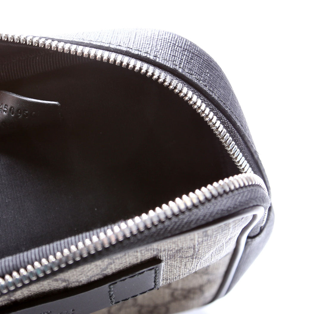 450956 GG Supreme Belt Bag Black