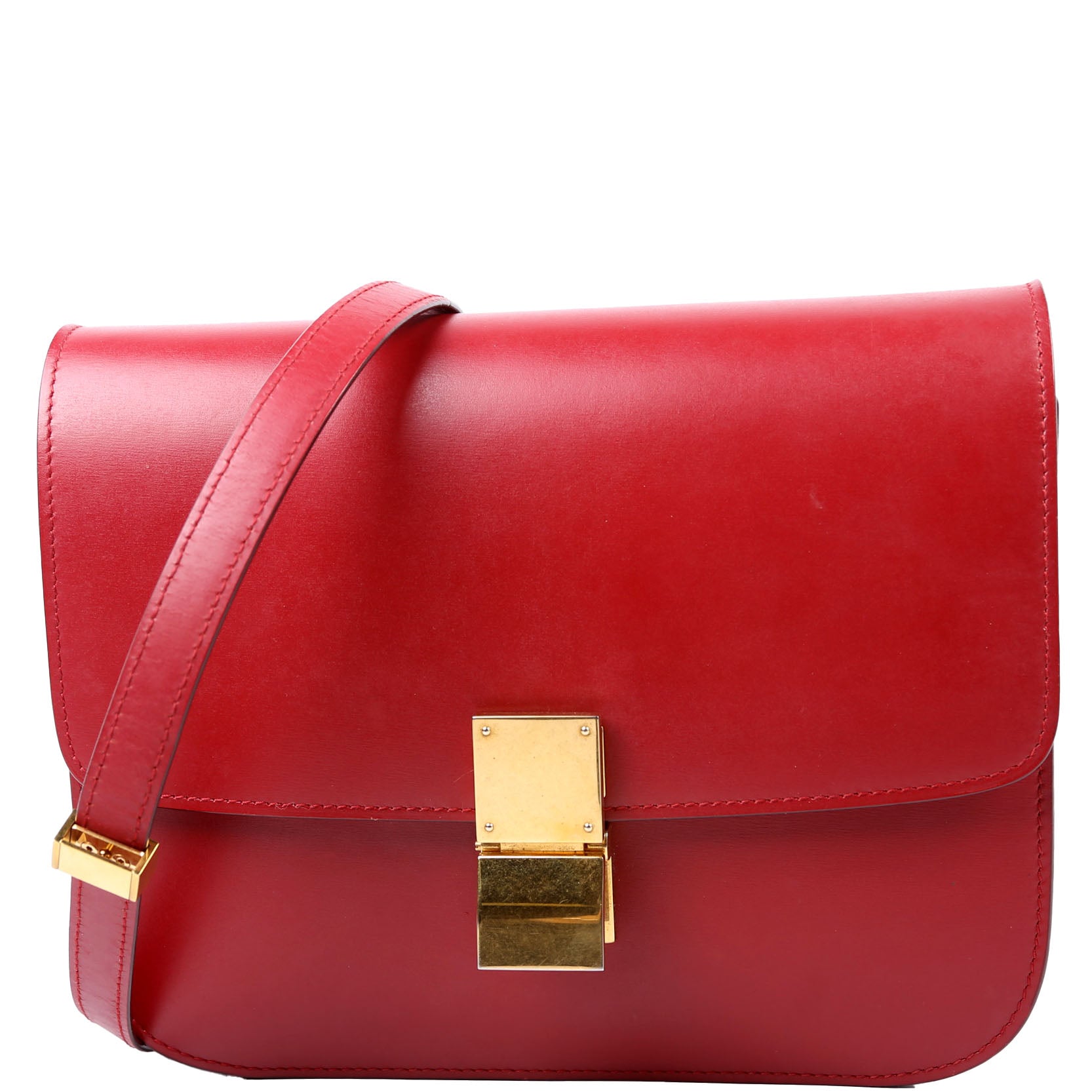 Classic Box Bag Medium Red