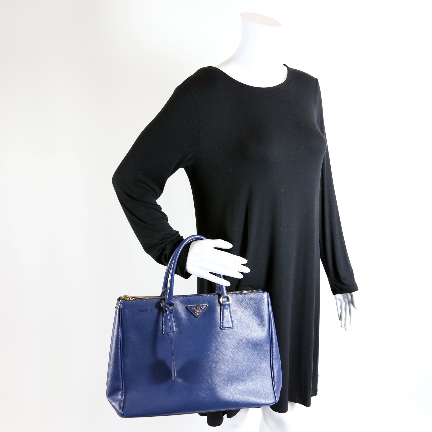 Saffiano Galleria Medium Blue