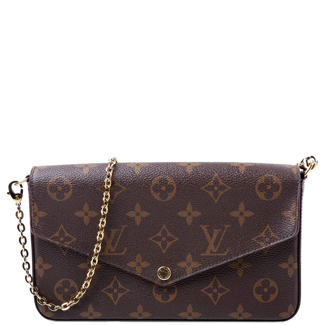 Pochette Felicie Monogram Berry Pochette Felicie Monogram Berry
