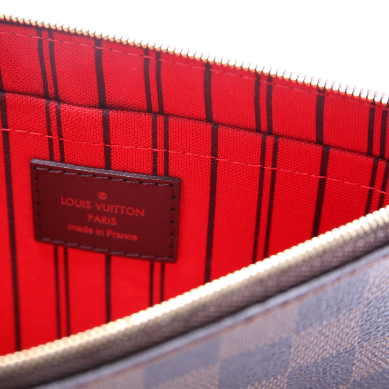 Pochette Only Neverfull Damier Ebene