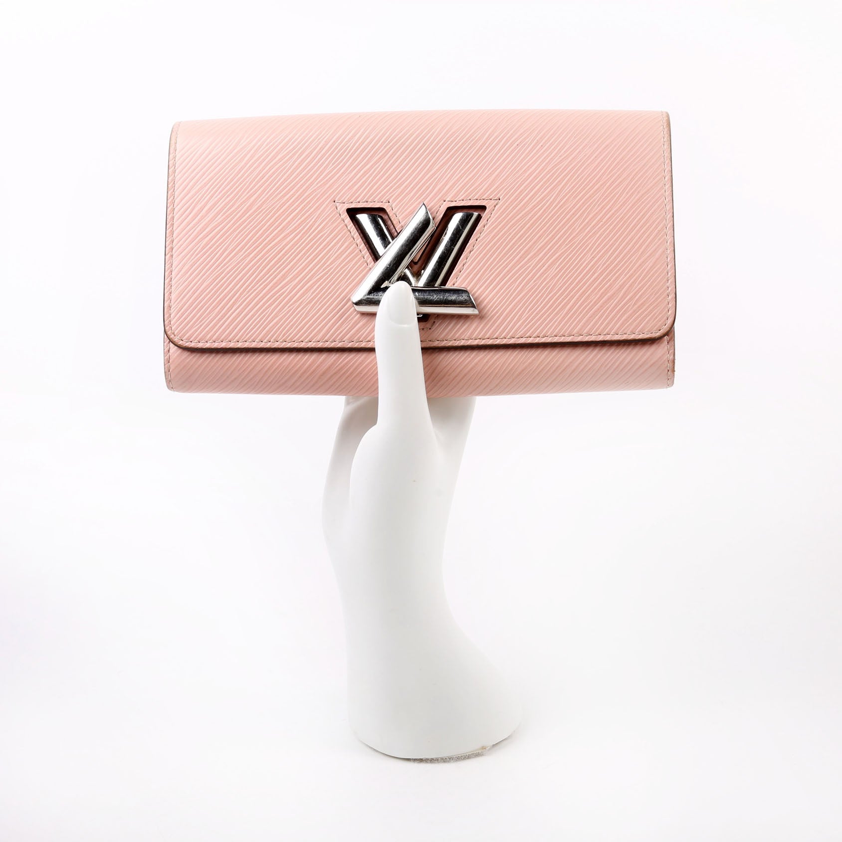 Twist Long Wallet Epi Pink