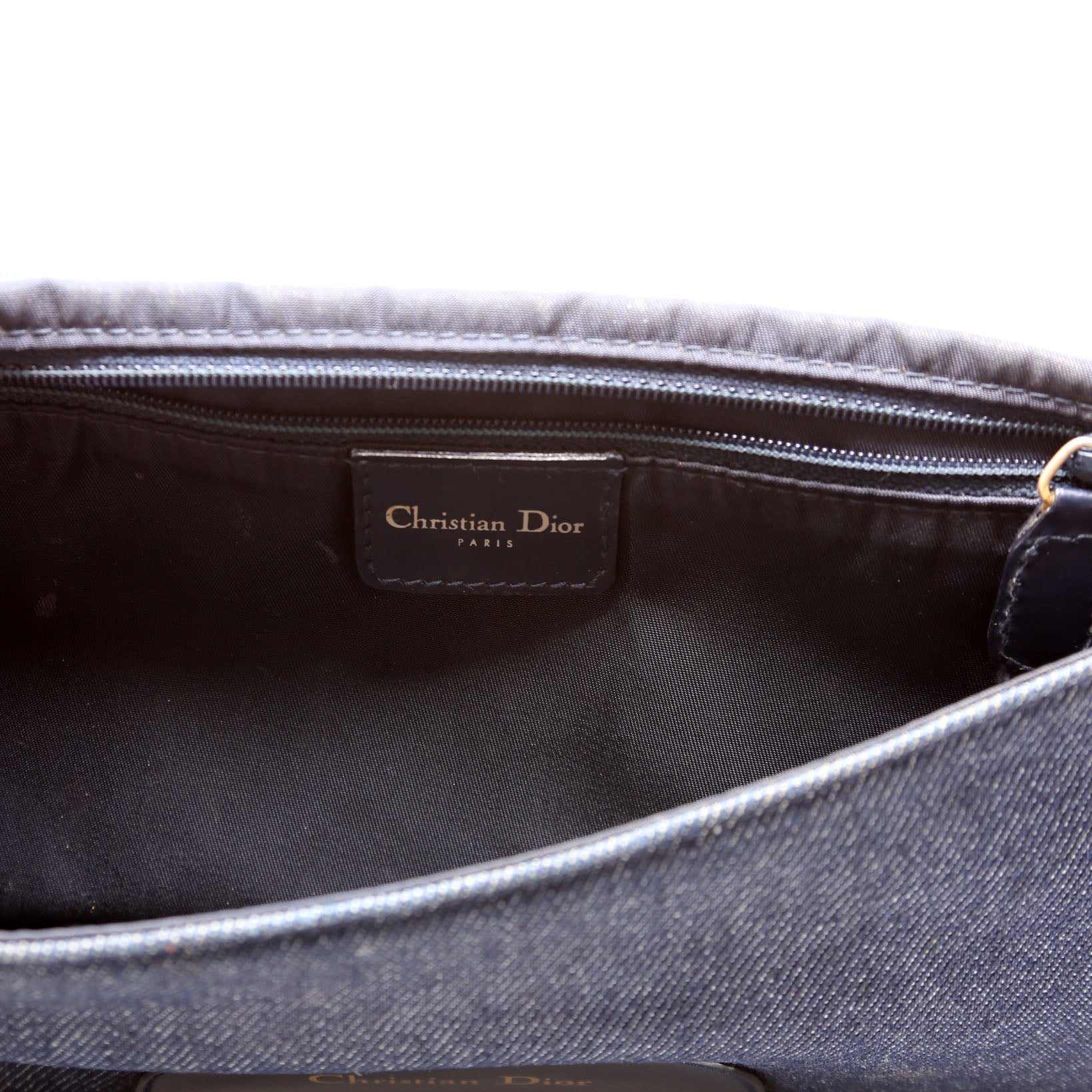 Malice Denim Shoulder Bag Blue