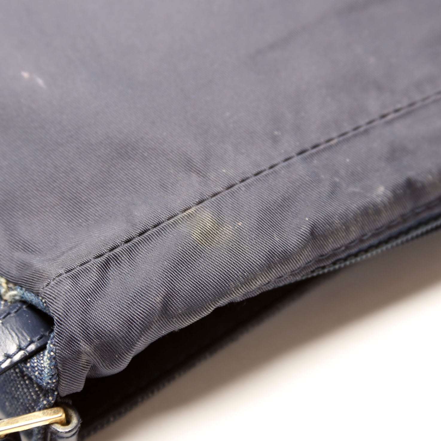 Malice Denim Shoulder Bag Blue