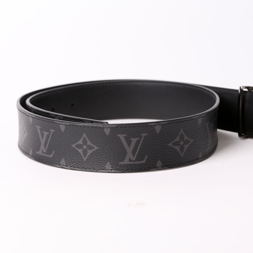 LV Initiales 40MM Reversible Leather/Monogram Eclipse Belt  display picture 1