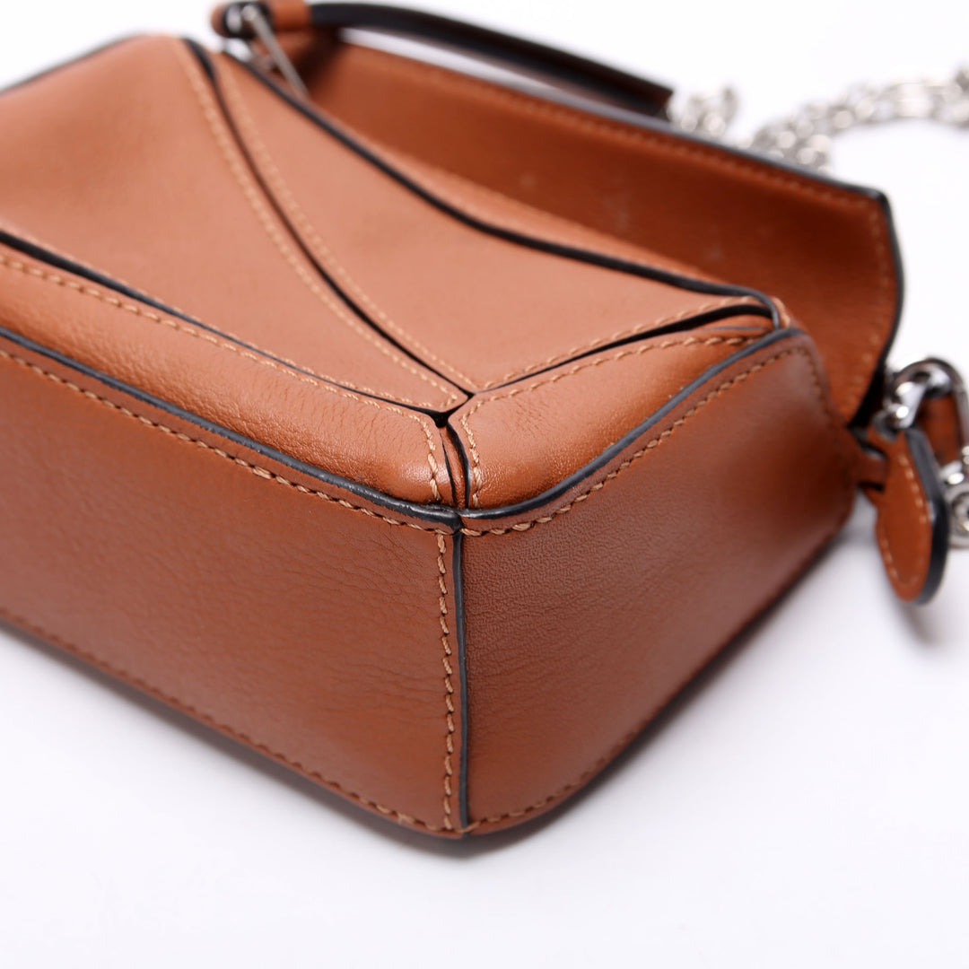 Puzzle Bag Nano Brown