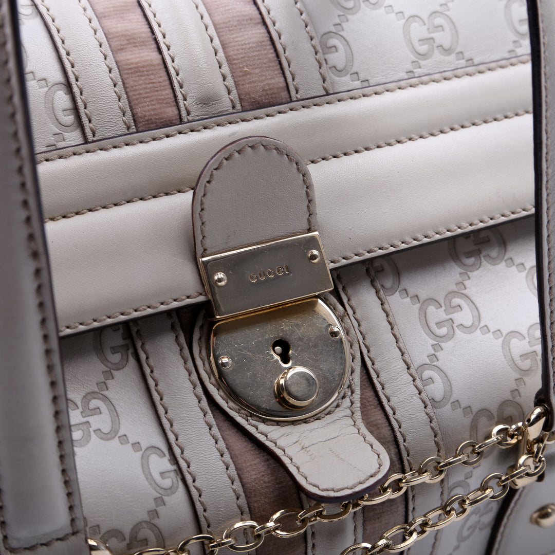 Boston Gucci bağ Gucci GG Supreme Monogram Boston Bag | eBay