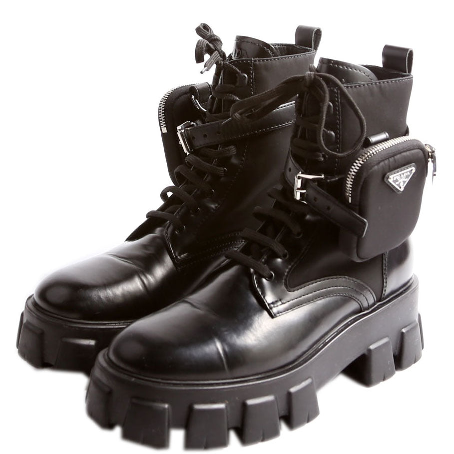 Monolith Leather/Re-Nylon Boots With Pouch Size 40.5 display picture 1