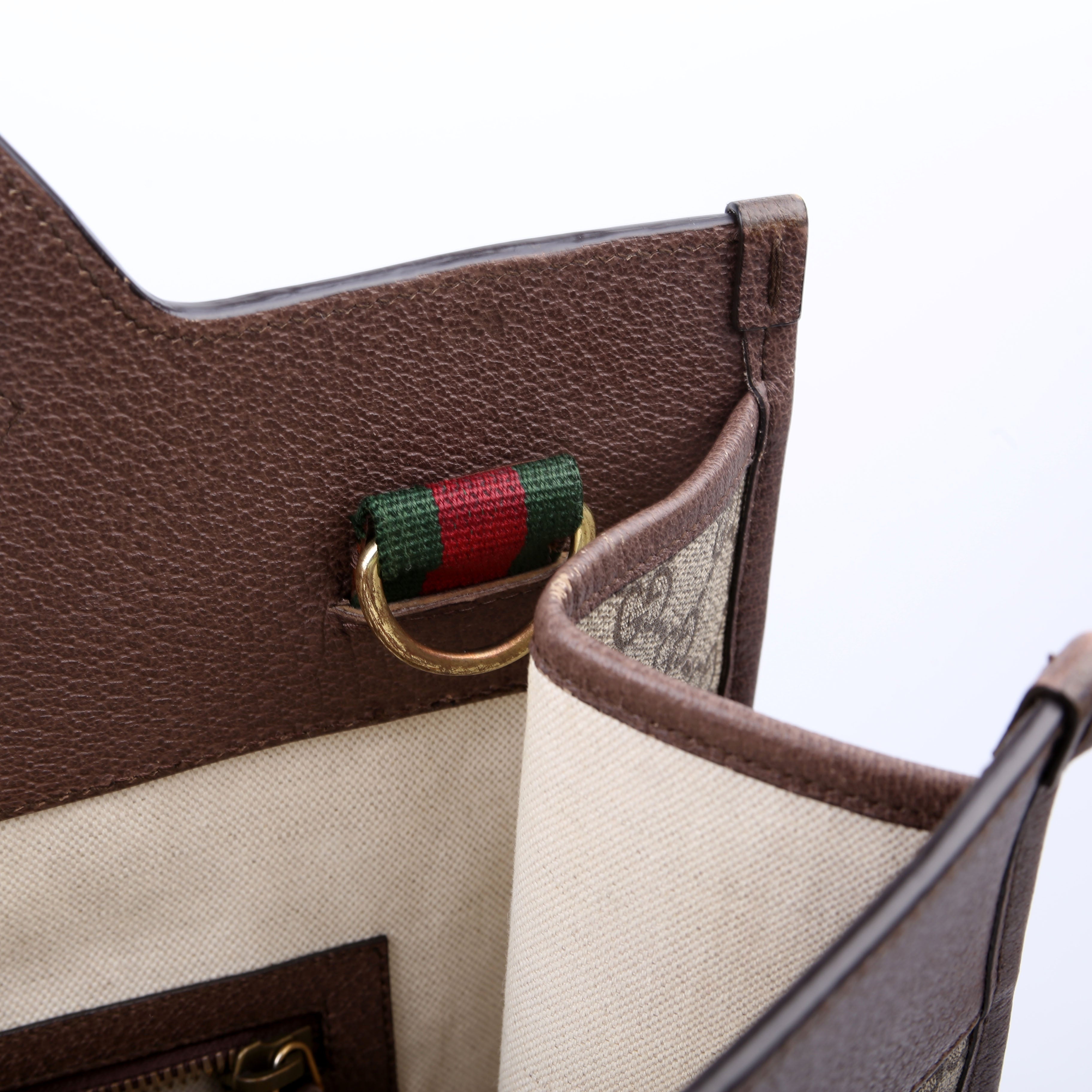 547945 GG Ophidia Medium Top Handle Tote