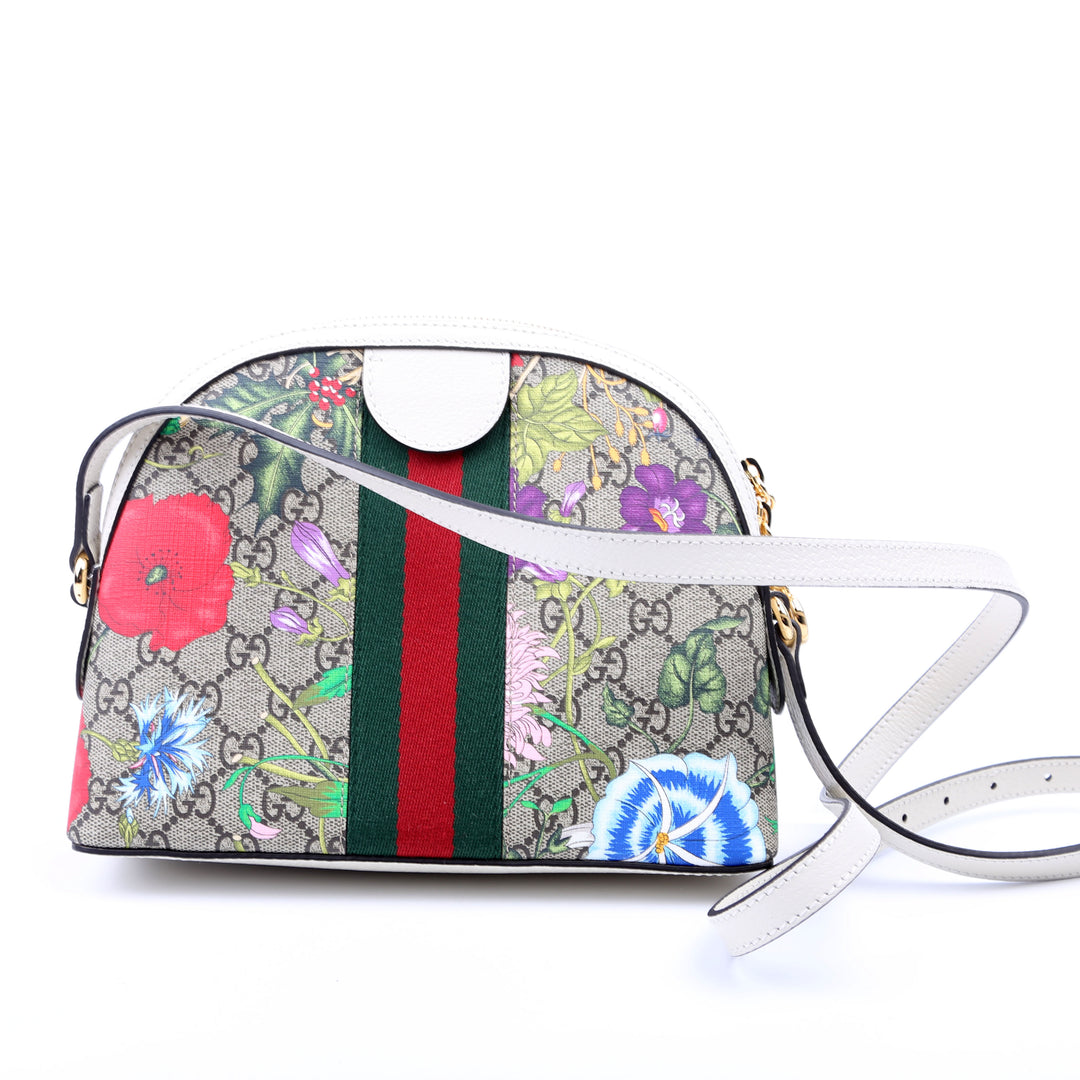 Ophidia GG Flora Small Crossbody