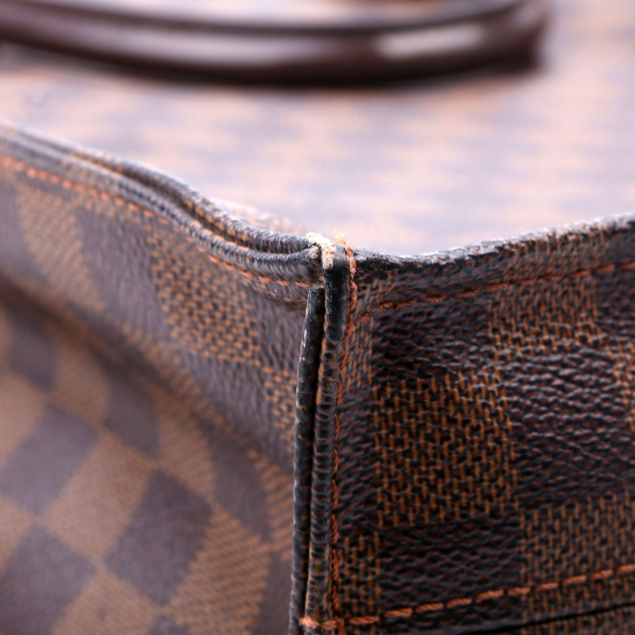 Sac Plat Damier Ebene