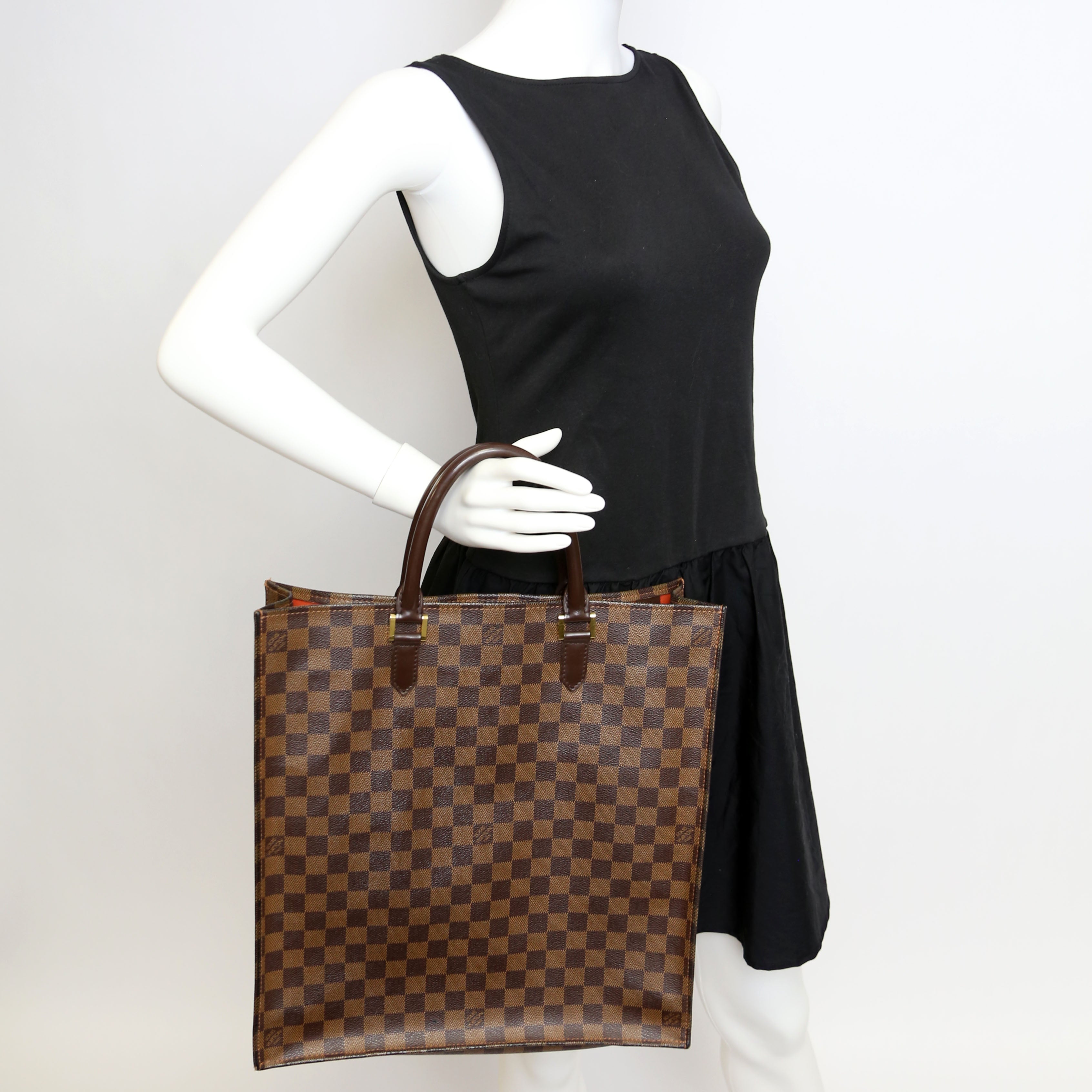 Sac Plat Damier Ebene