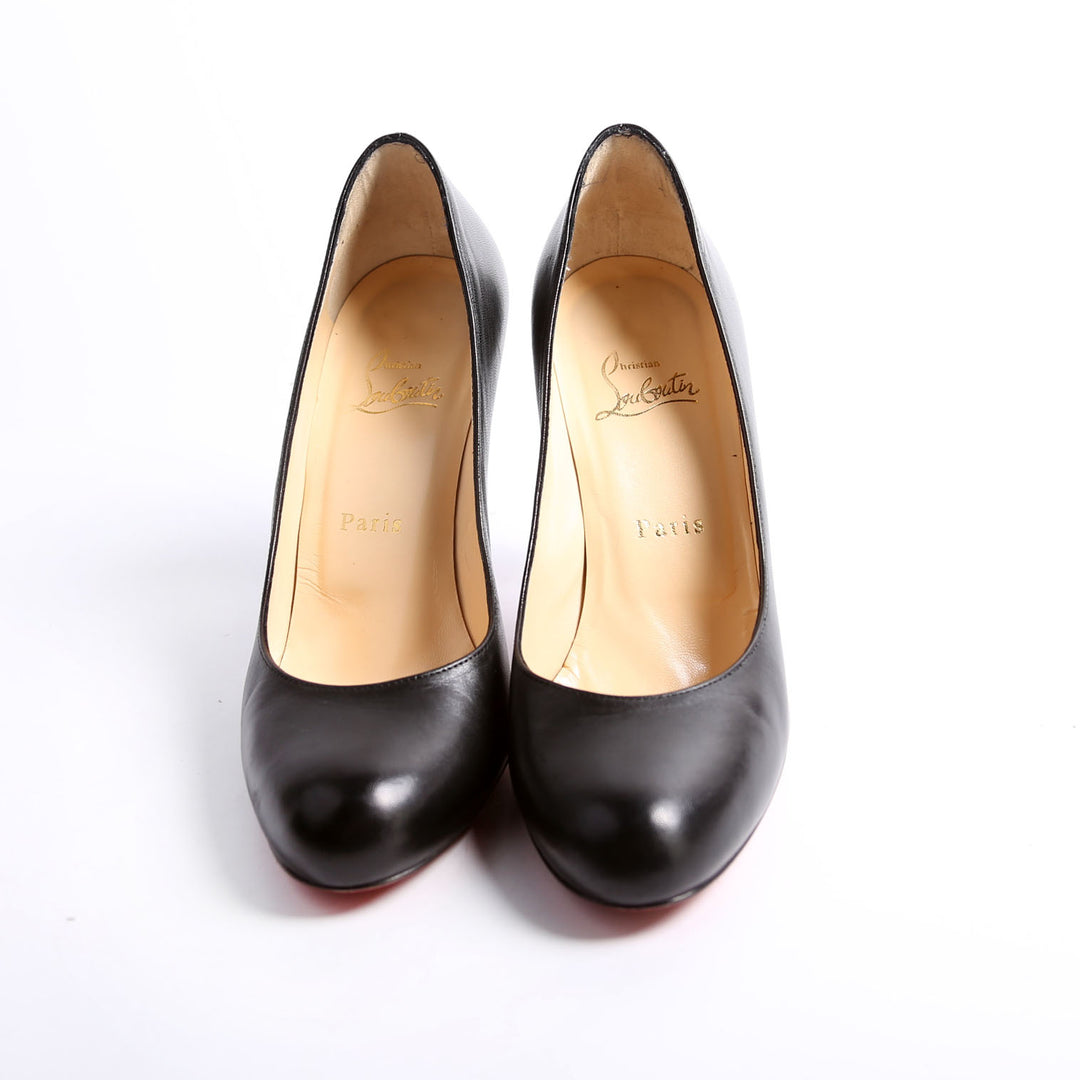 KATIM SCALA Women's Heeled Shoes Black Calfskin Original