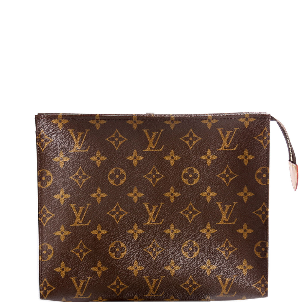 Louis Vuitton ★ Toiletry Pouch 26 Brown Toiletry Pouch 26 Newer Monogram