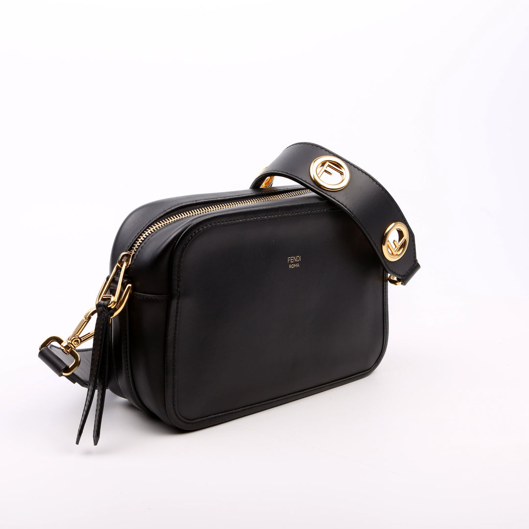 8BT287 F is Fendi Camera Bag Black