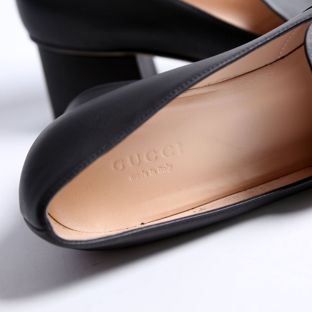 GUCCI ミュール パンプス サイズ37(24.0) 直営店購入品 楽天市場】GUCCI グッチ 643886 レザー ホースビット ミッド
