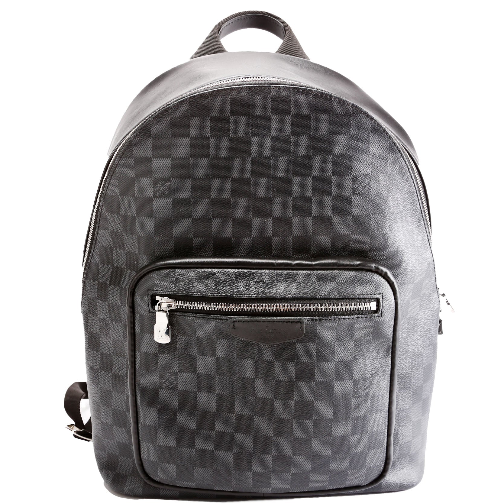 Louis Vuitton Graphite Damier Leather 'Josh' Backpack