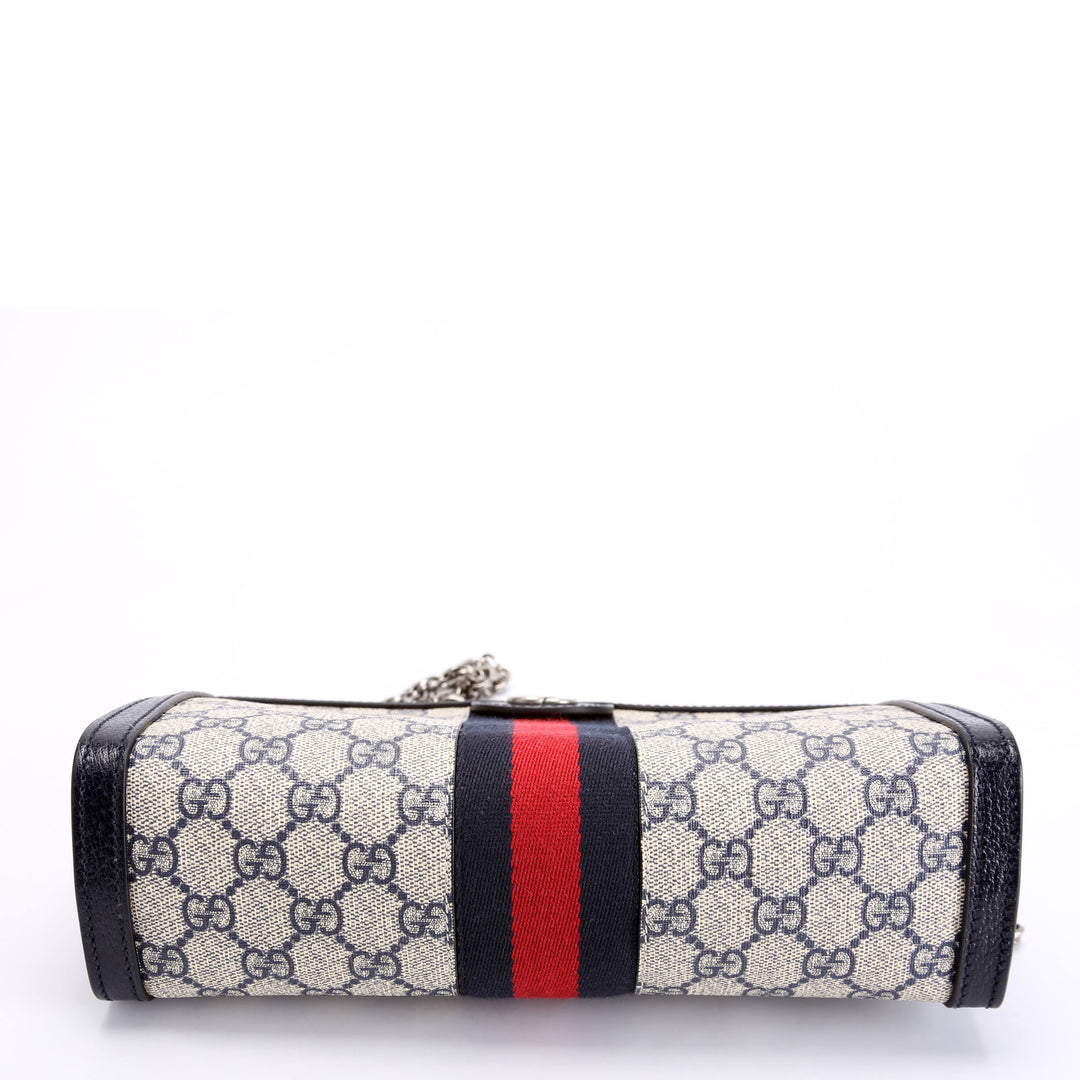 503877 GG Supreme Ophidia Small Chain Blue/Red/Beige