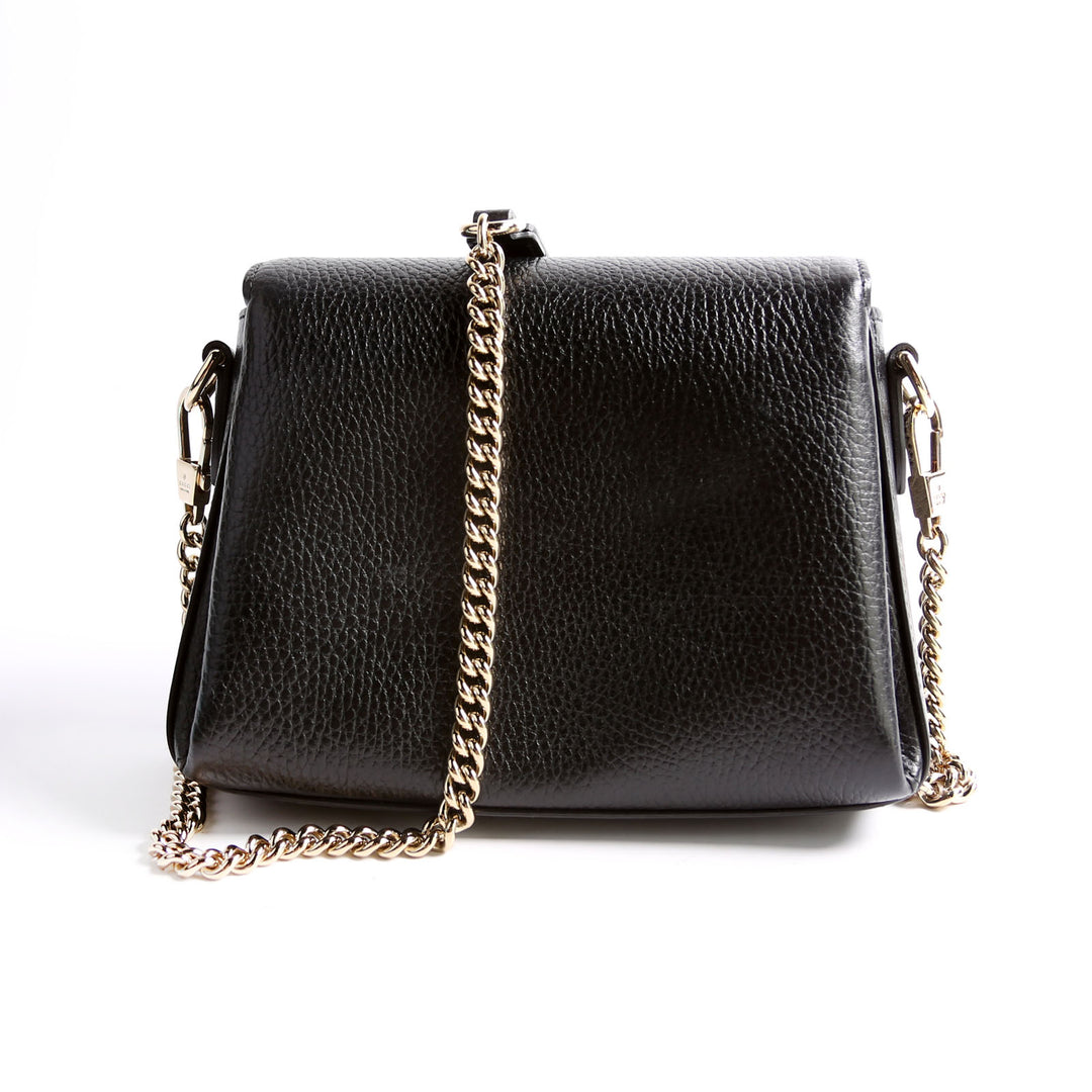 607720 Interlocking Small Xbody Black/Gold