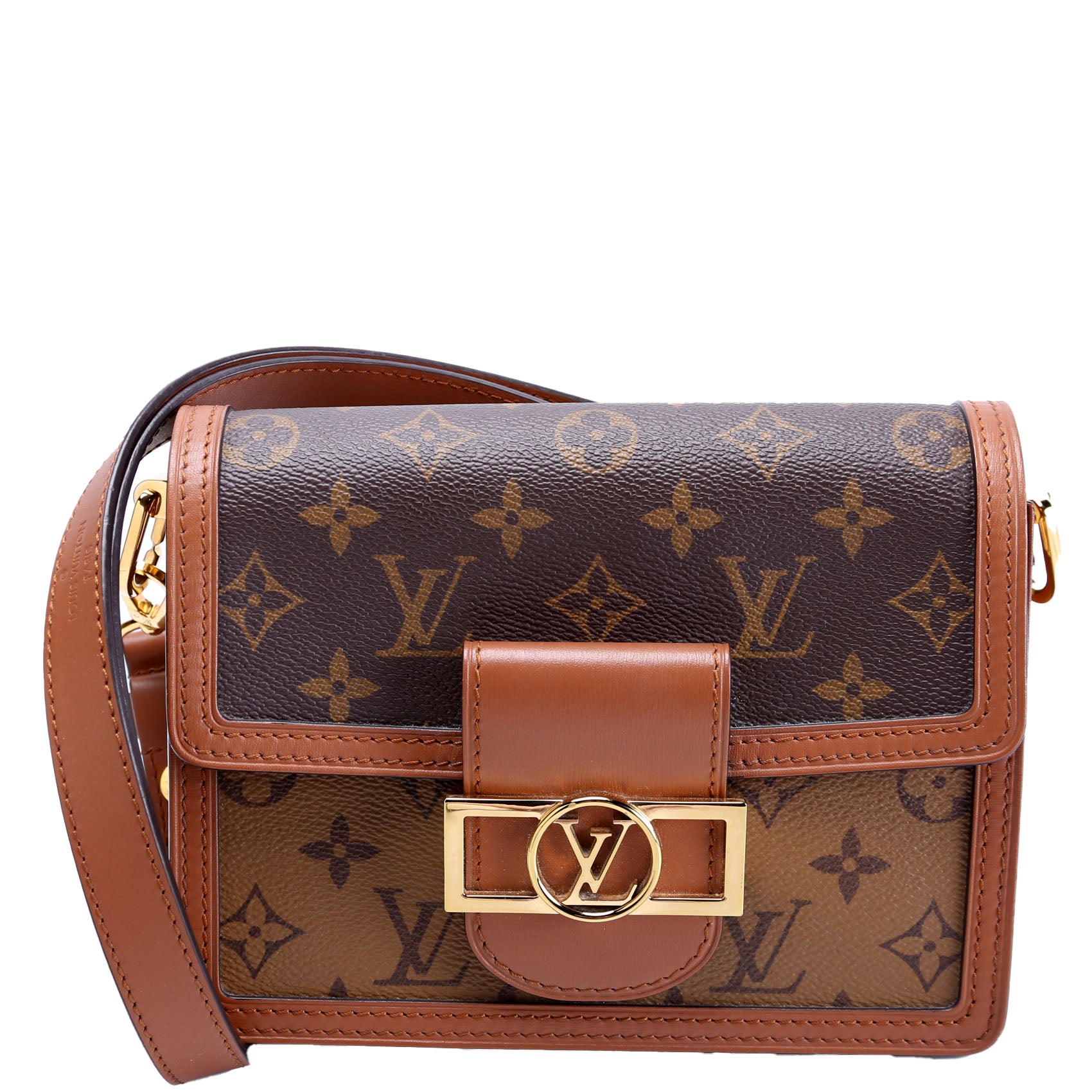 希少品♪【LOUIS VUITTON】Mini Dauphine Monogram & Reversed Dauphine Mini Reversed Monogram