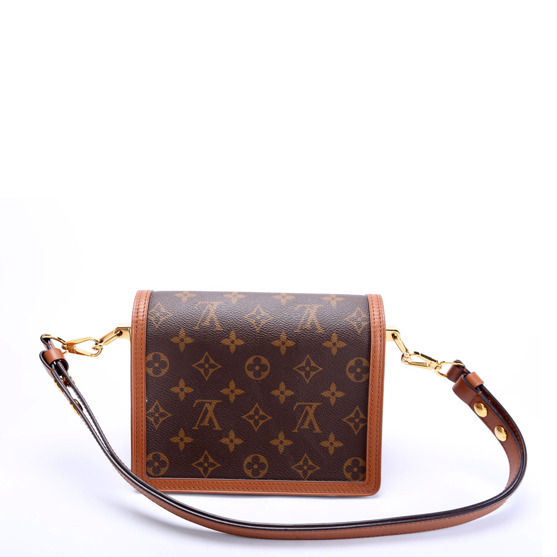 送料込◆希少【LOUIS VUITTON】Mini Dauphine Monogram Reverse Mini Dauphine Other Monogram Canvas - Women - Handbags