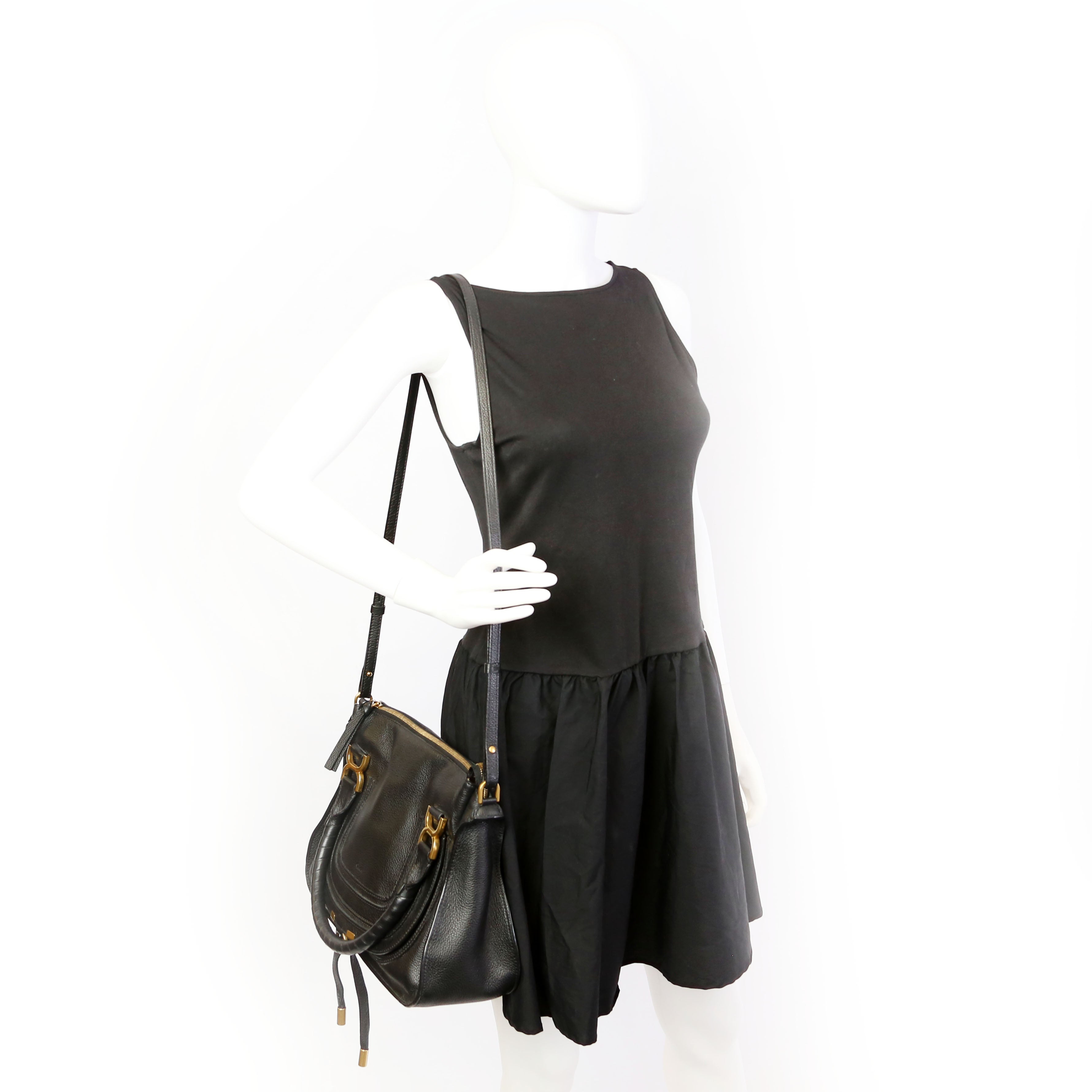 Marcie Medium Double Carry Black