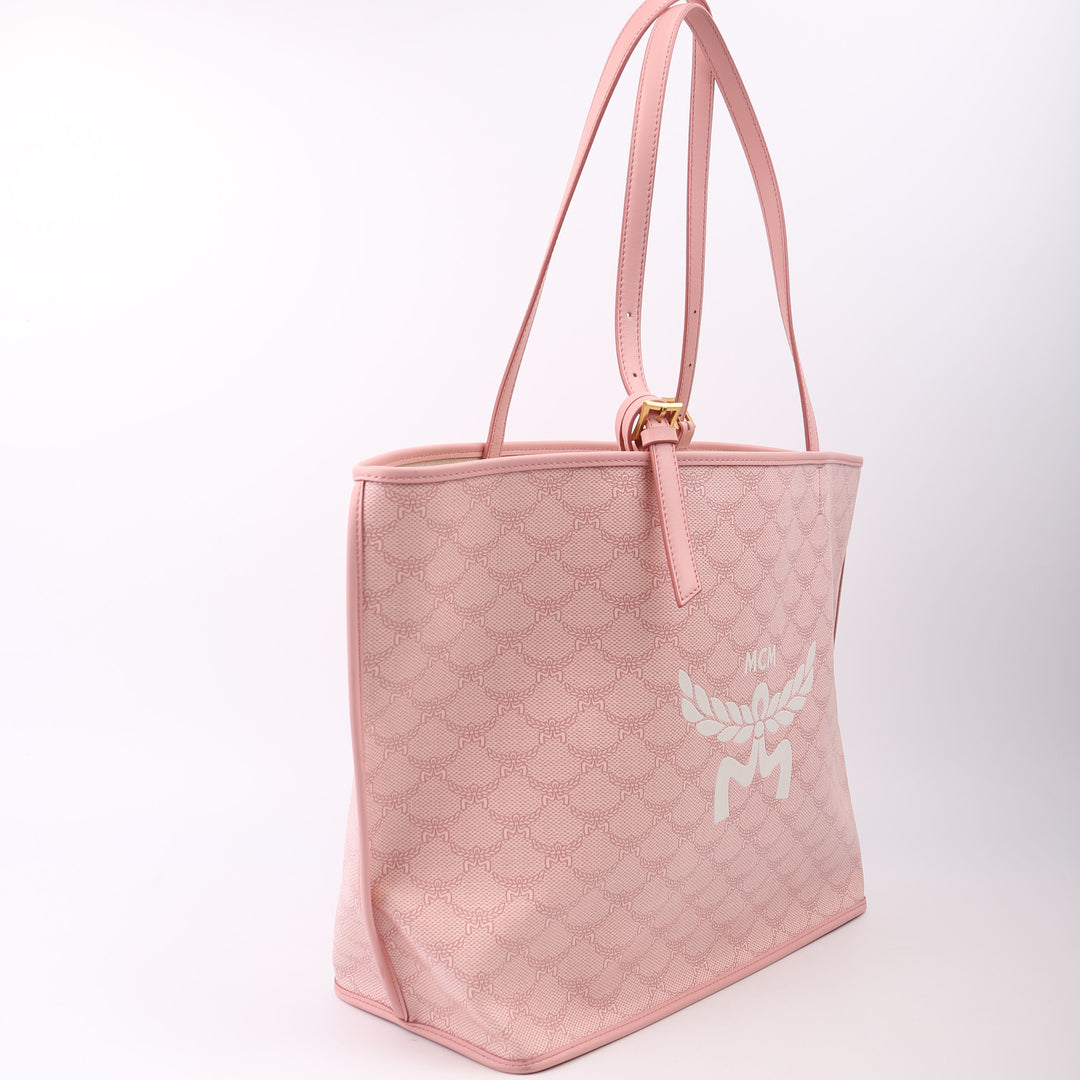 [MCM]★Himmel Lauretos Shopper Medium Himmel Shopper in Lauretos Blue | MCM ®US
