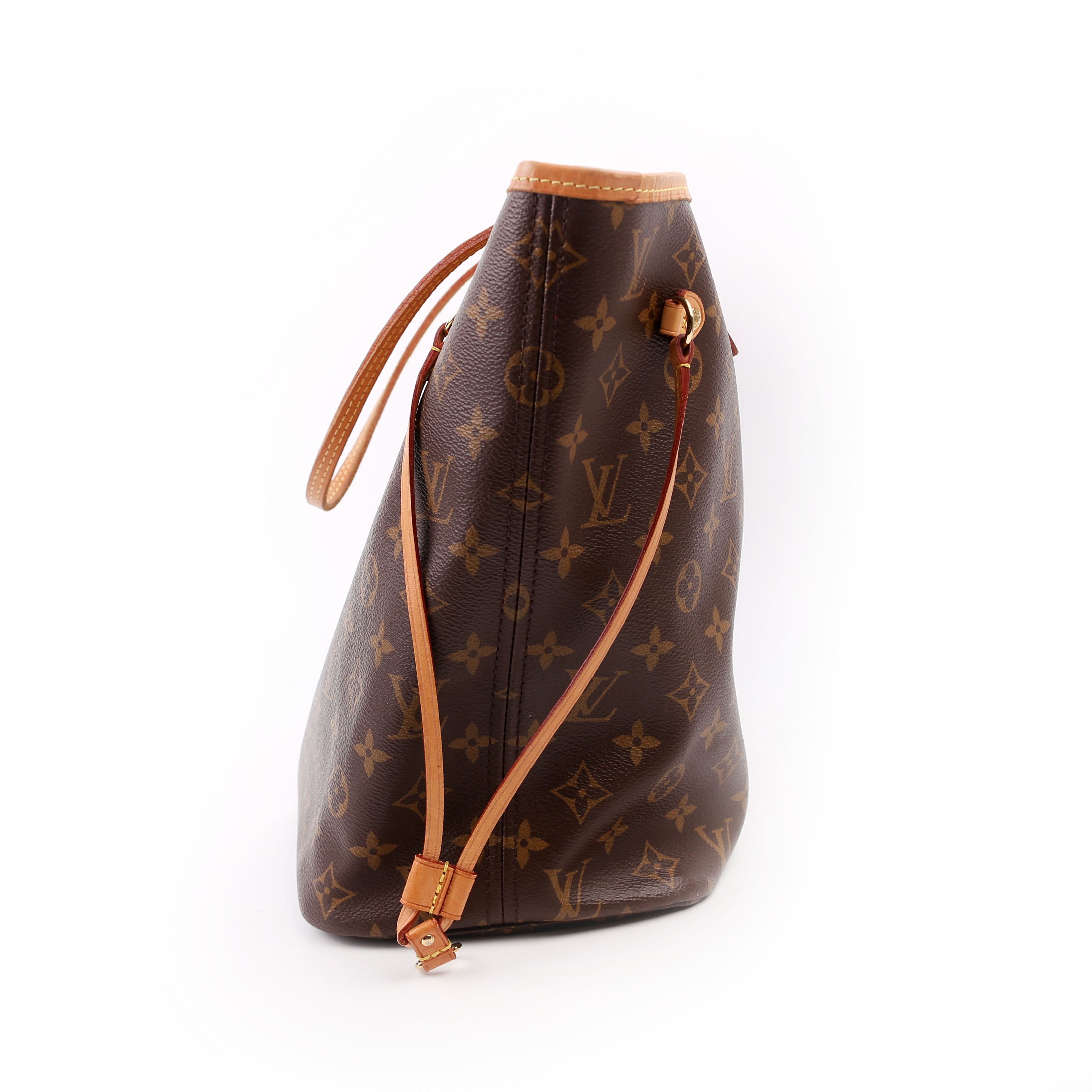 Neverfull With Wallet MM Monogram Red
