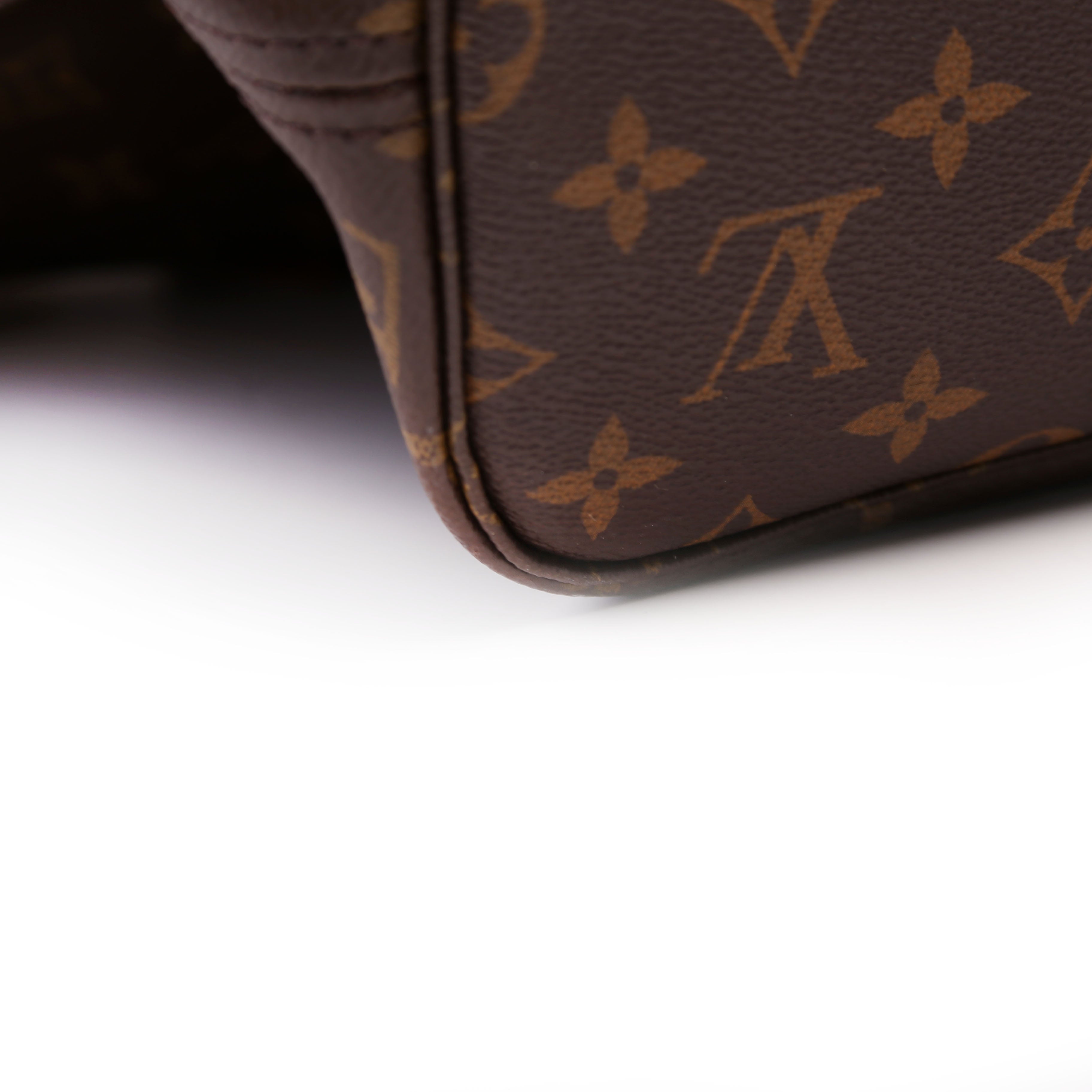 Neverfull With Wallet MM Monogram Red