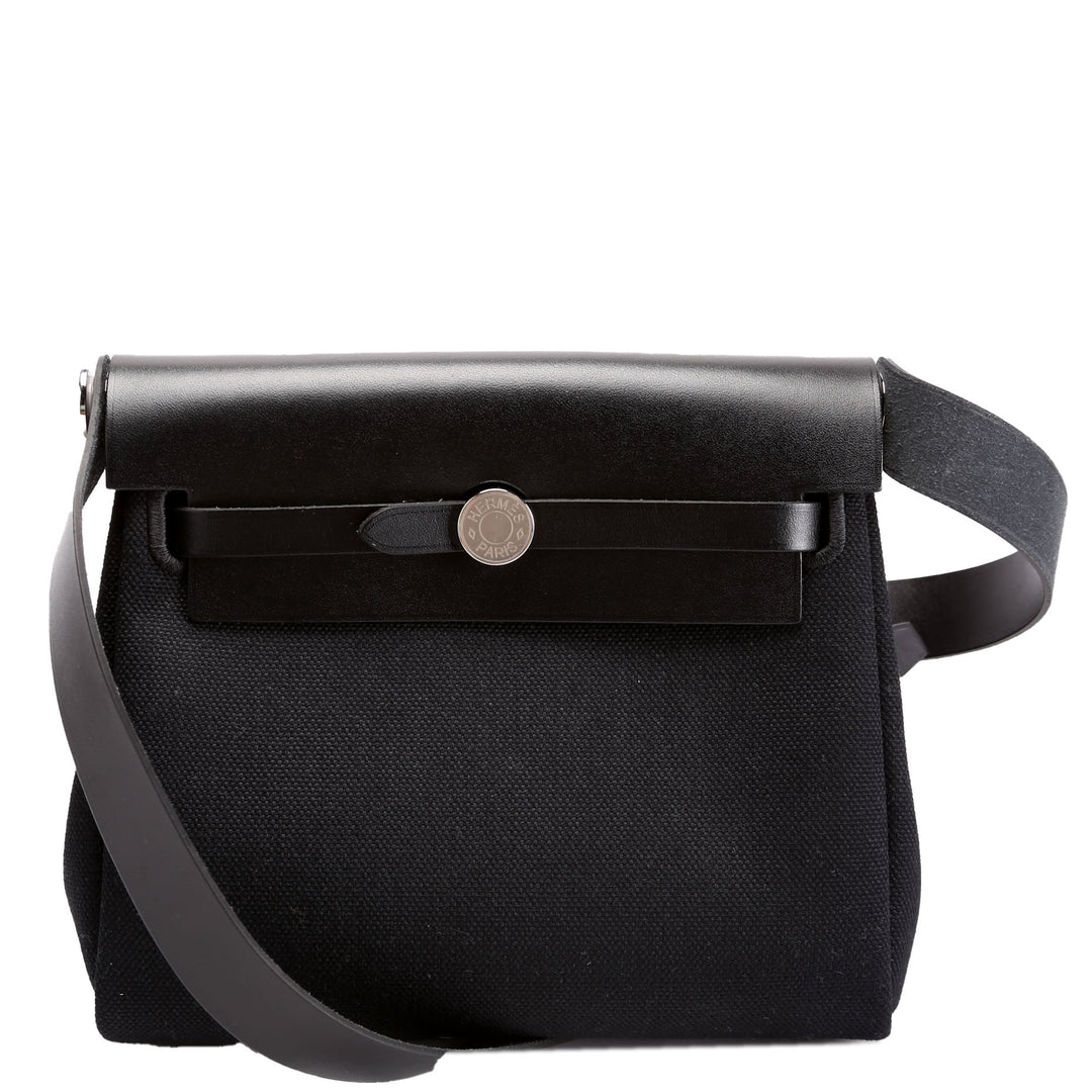 Herbag Zip 20 Toile Canvas Black