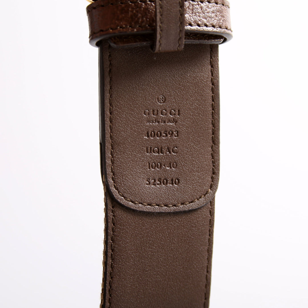 400593 Marmont Jumbo GG Size 100/40 Brown/Gold display picture 1