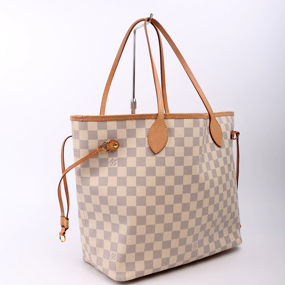 【希少】 LOUIS VUITTON Damier Azur Neverfull MM トートバッグ Louis Vuitton Neverfull MM Newport Beach Summer Trunks