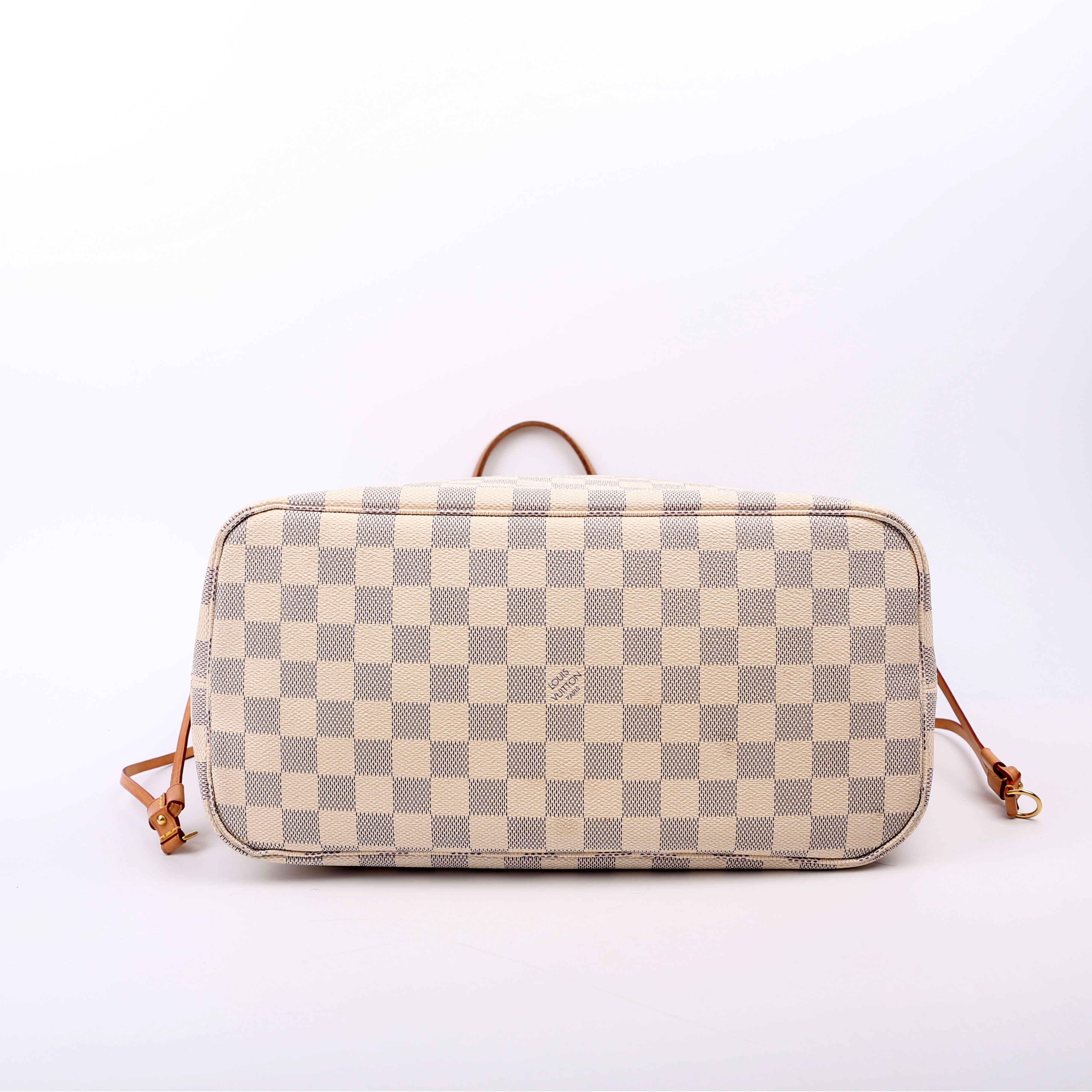 Neverfull With Wallet MM Damier Azur