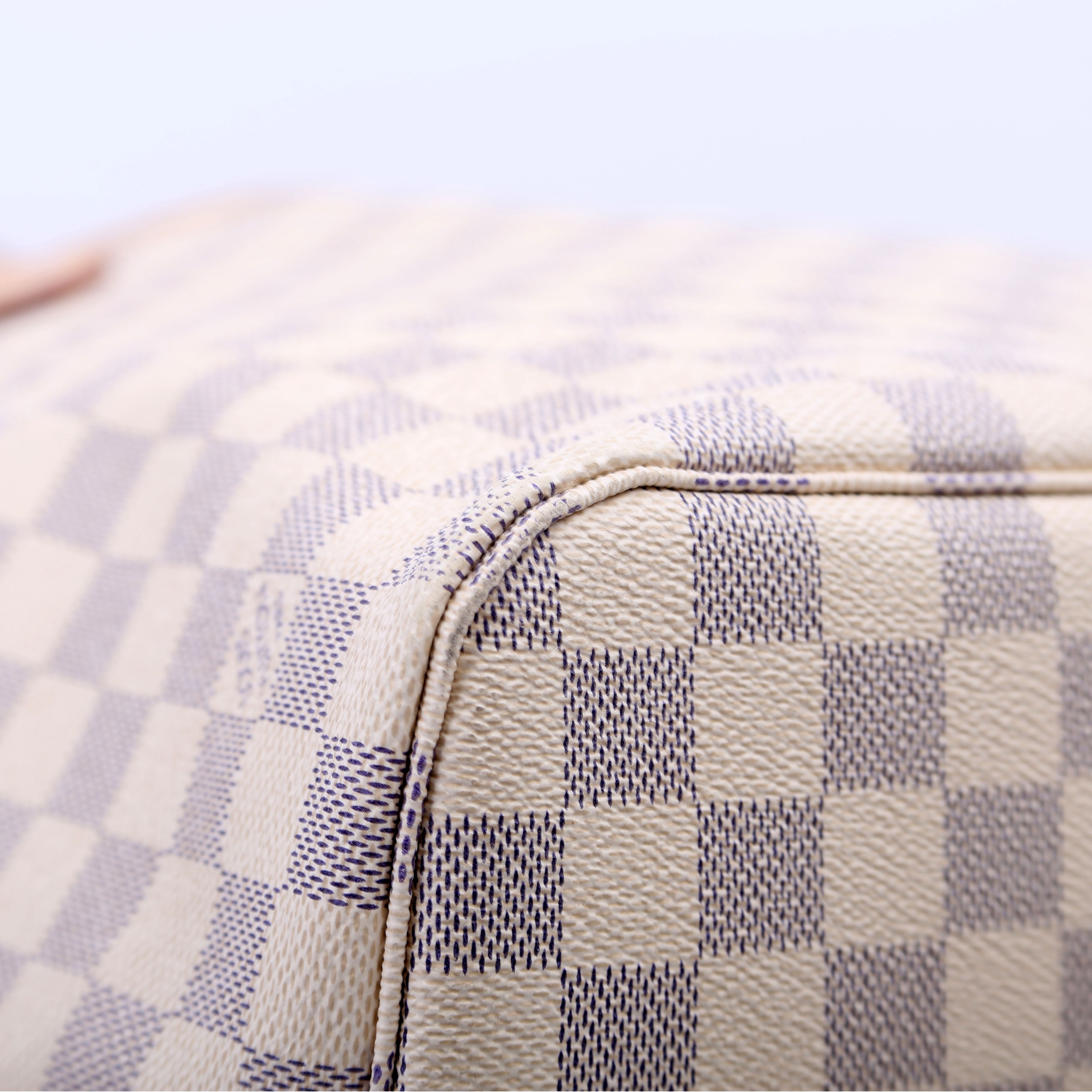 Neverfull With Wallet MM Damier Azur