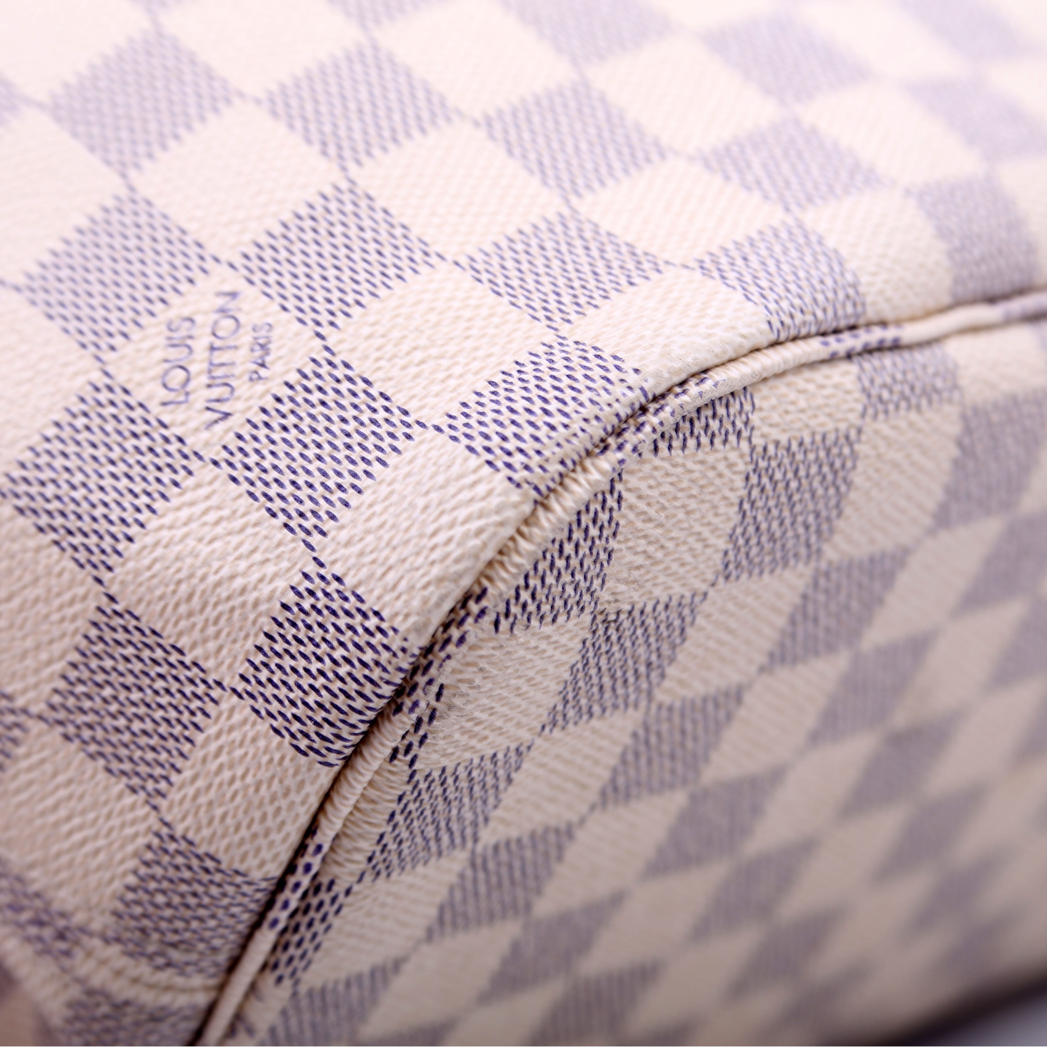 Neverfull With Wallet MM Damier Azur