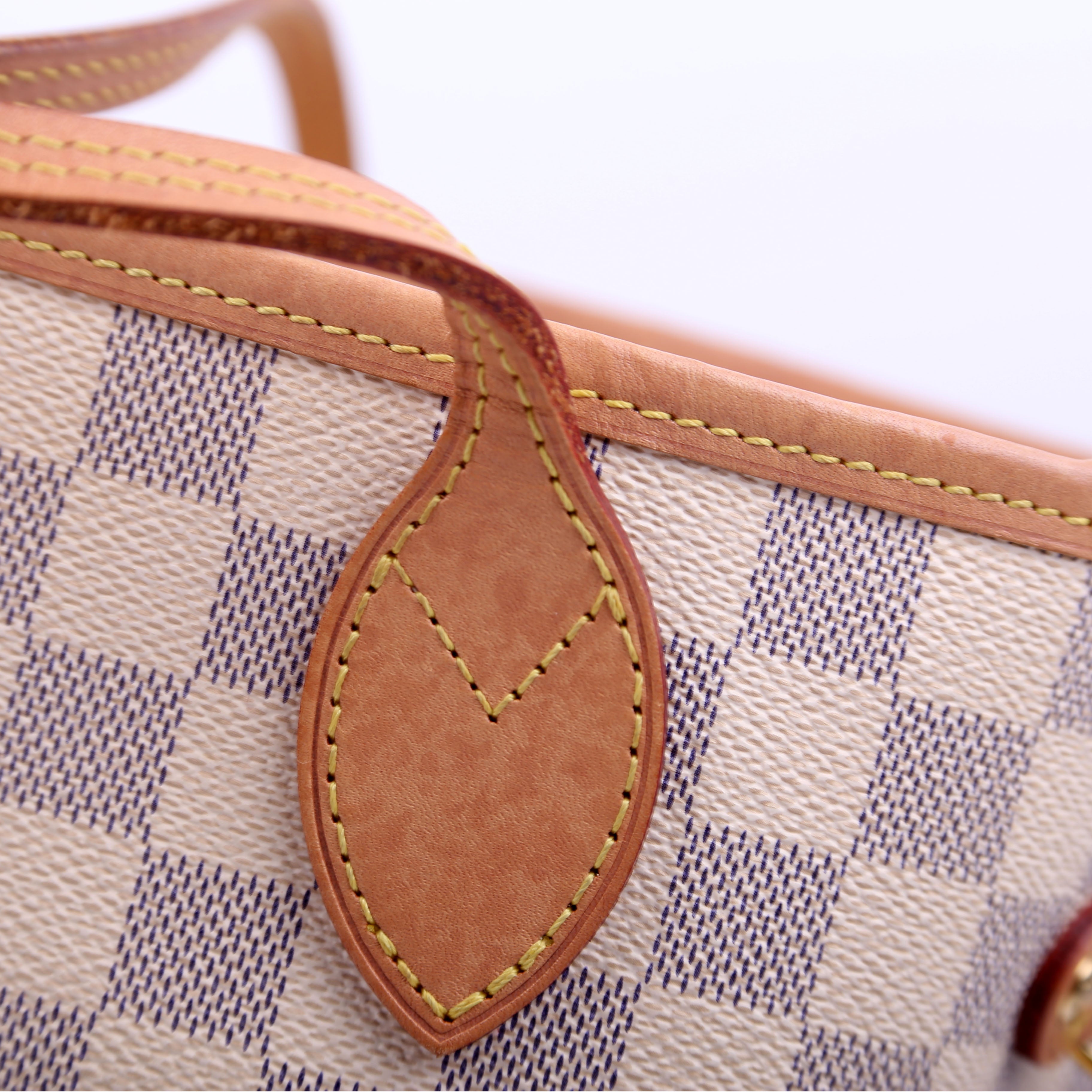 Neverfull With Wallet MM Damier Azur
