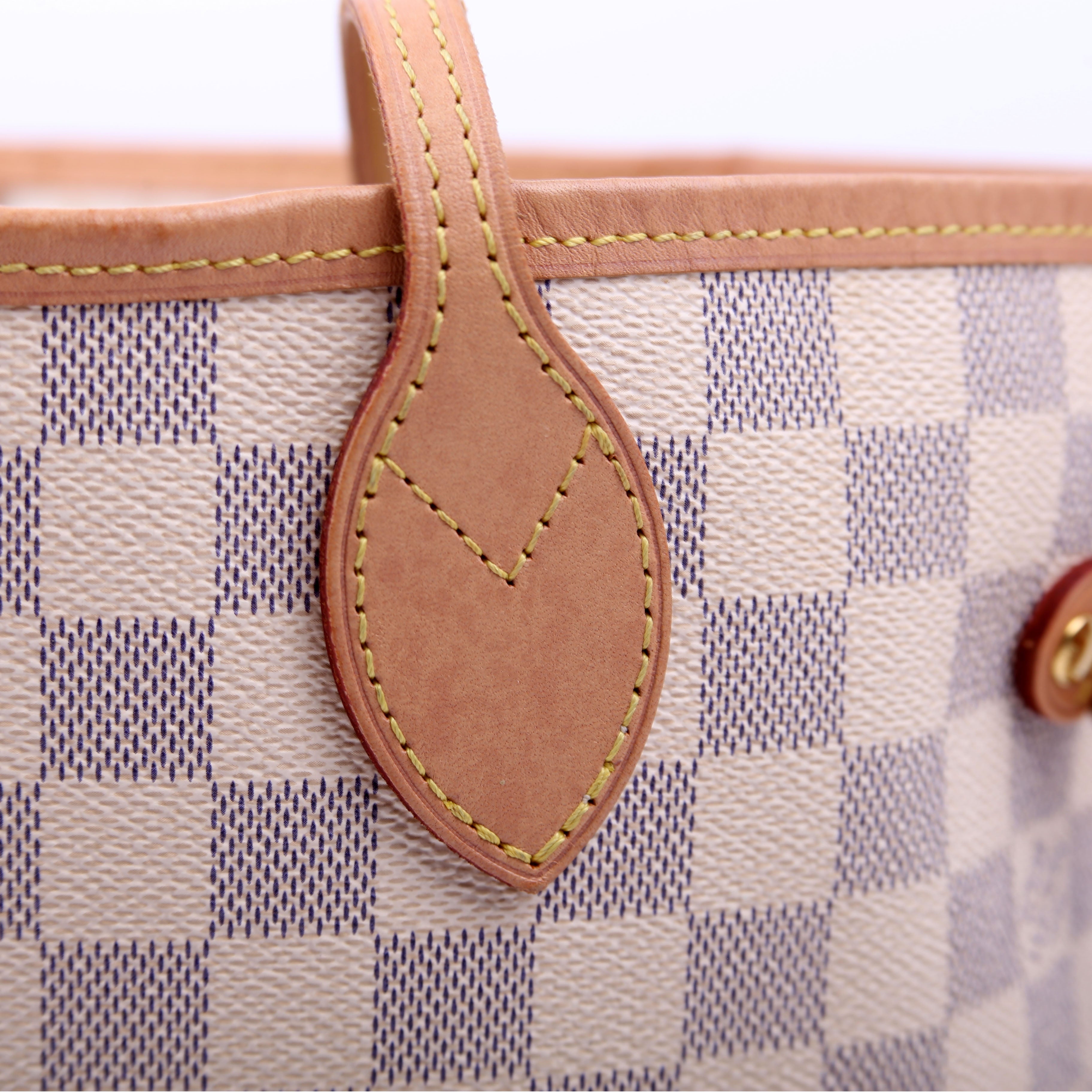Neverfull With Wallet MM Damier Azur
