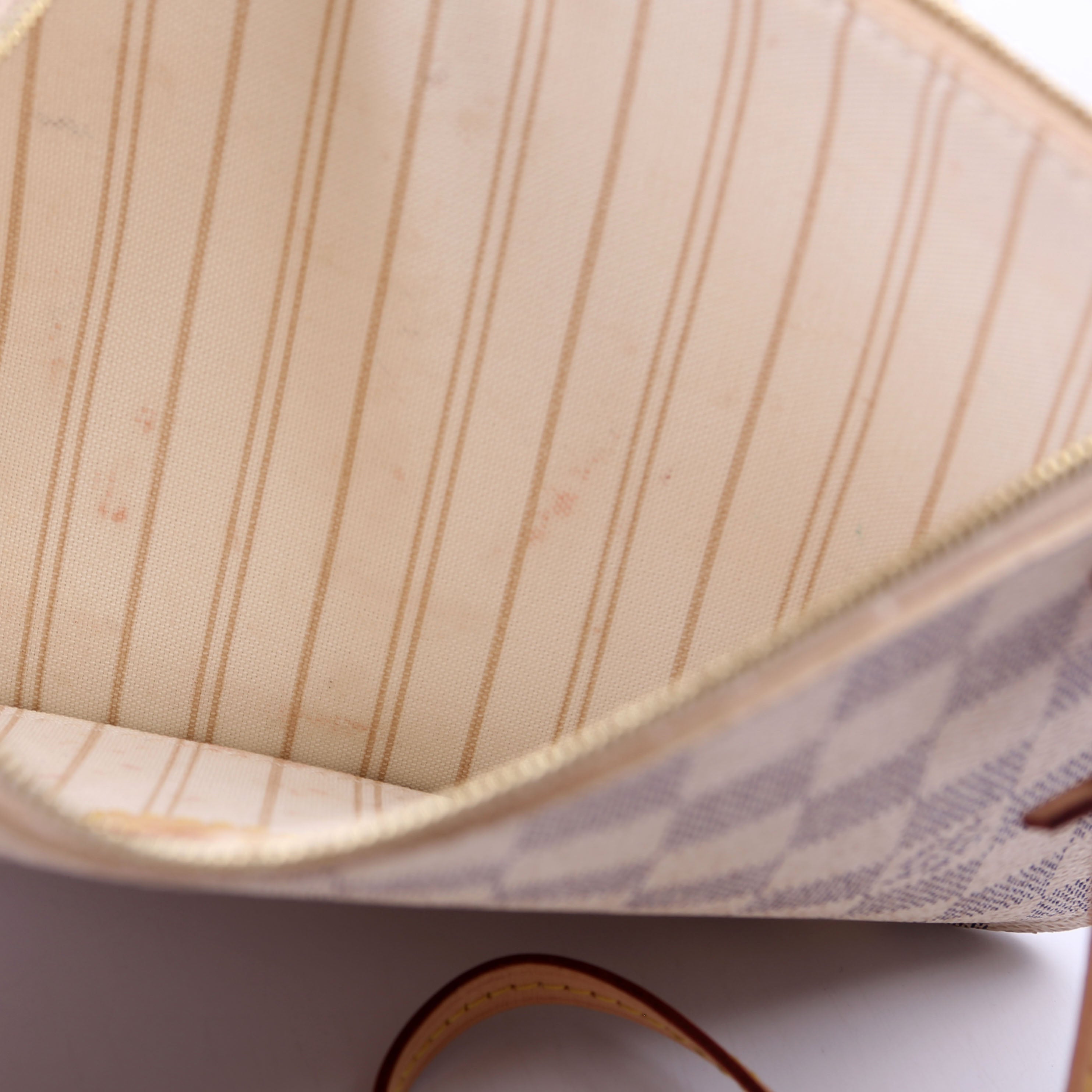 Neverfull With Wallet MM Damier Azur
