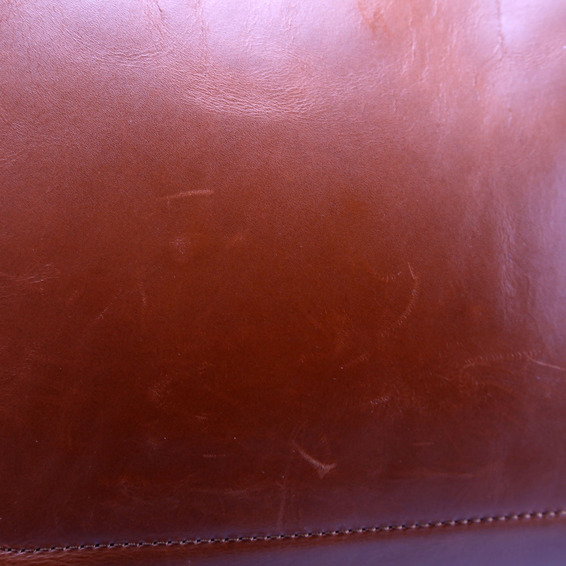 Nomade V Serigraph Tote Calfskin Brown