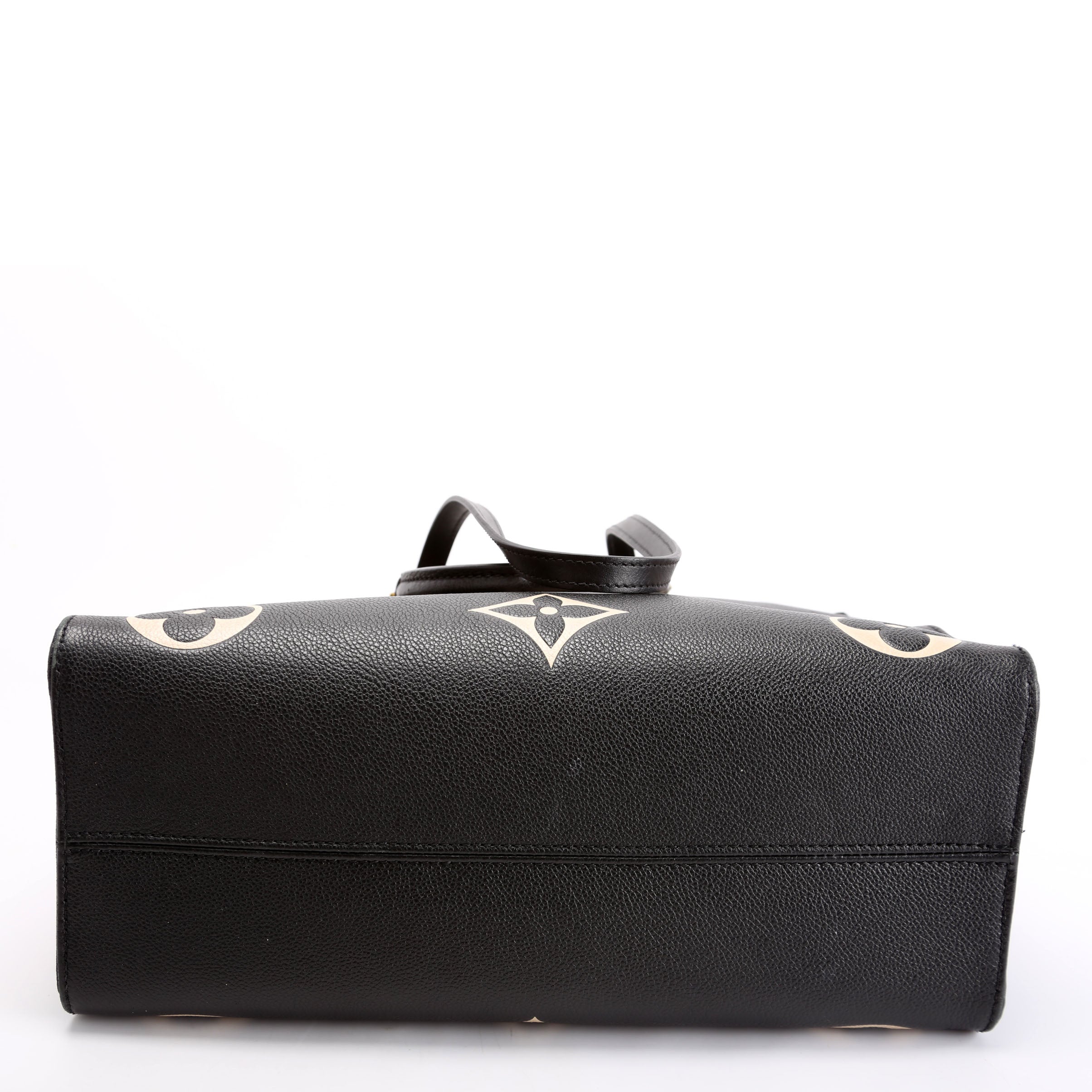 ONTHEGO MM Bicolor Empreinte Black/Cream