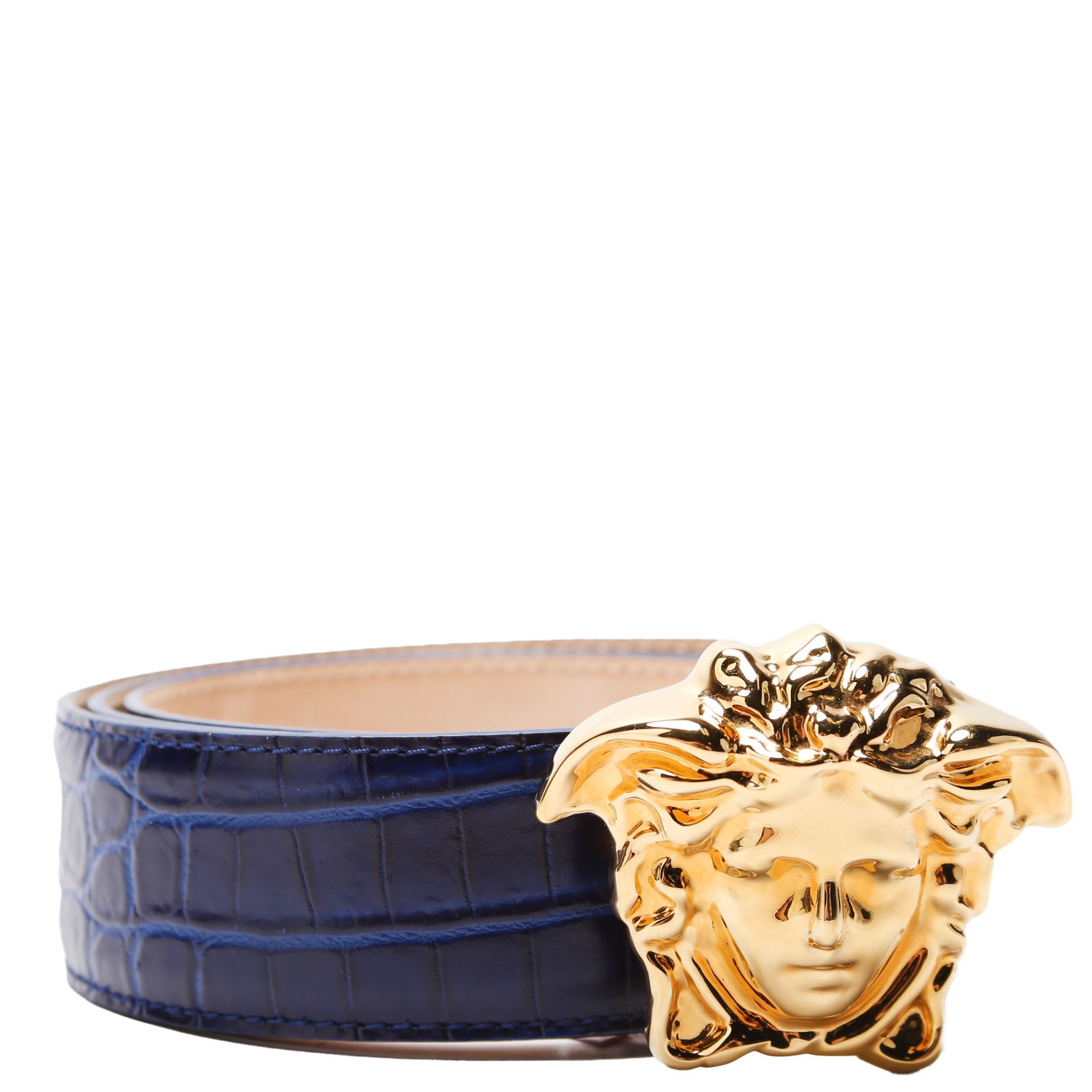 DCU4140 Medusa Head Python Belt Size 100/40 Blue