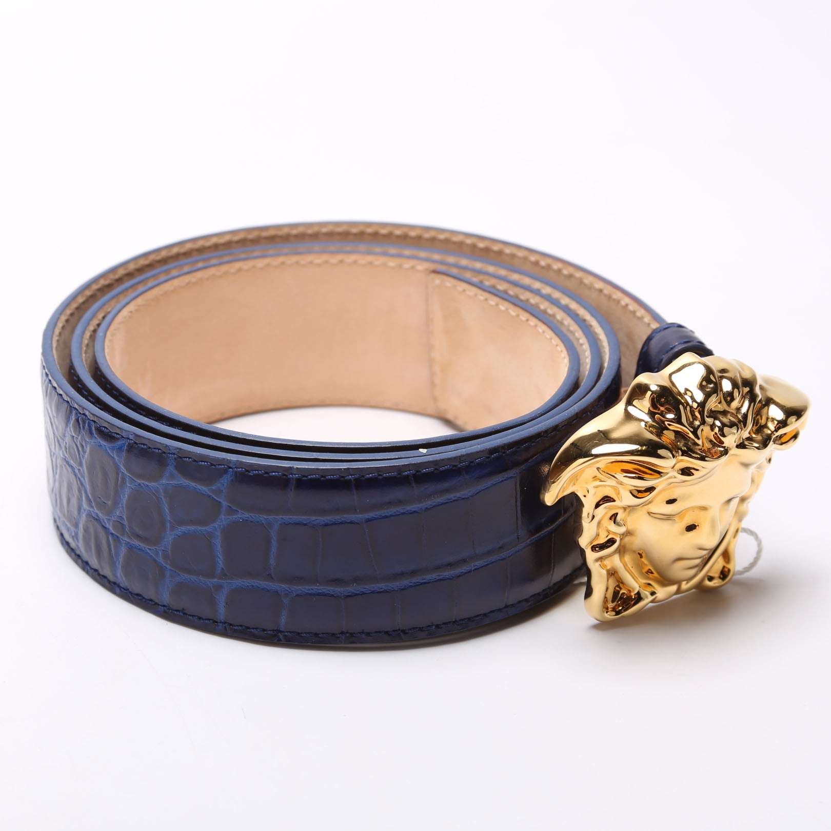 DCU4140 Medusa Head Python Belt Size 100/40 Blue