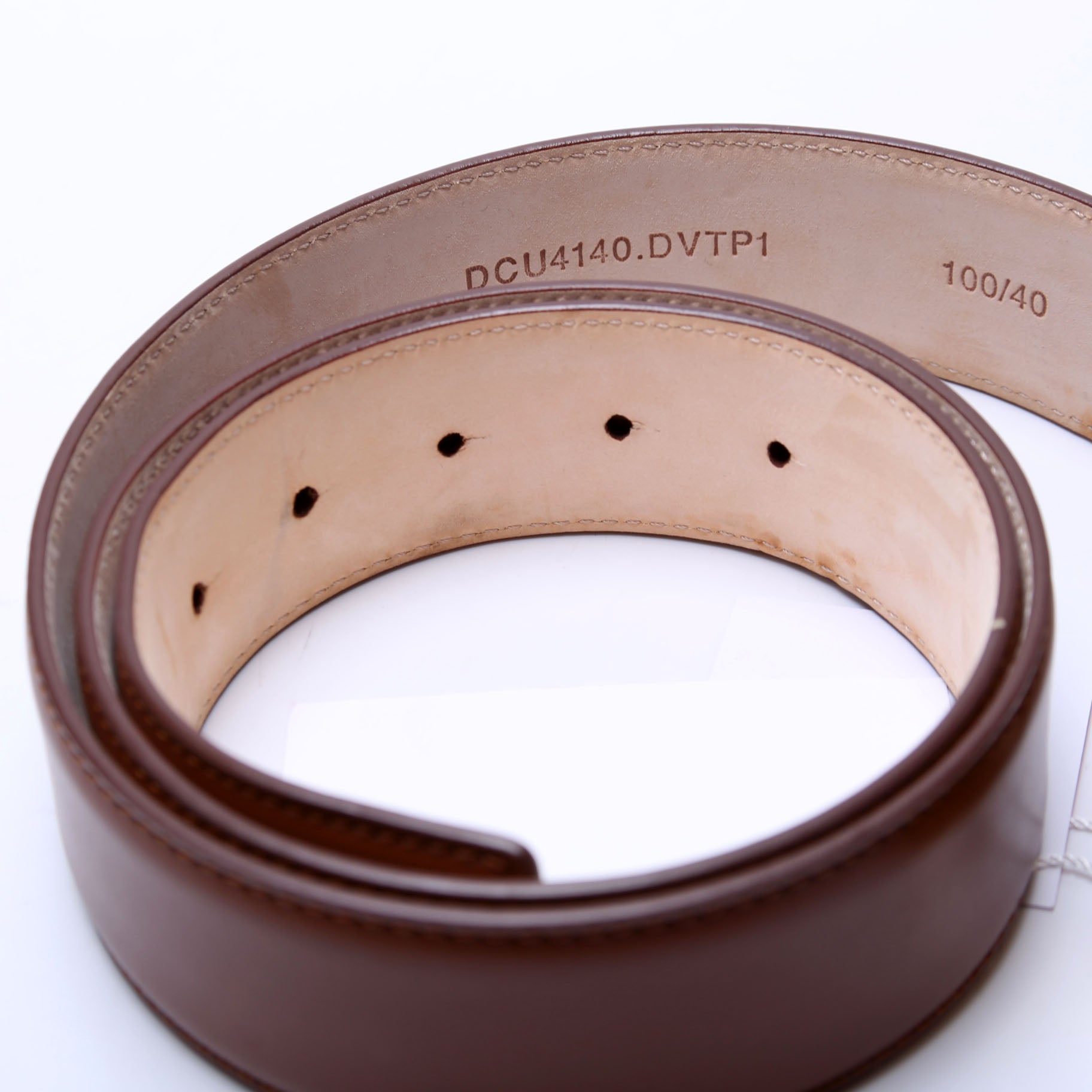 DCU4140 Medusa Head Belt Size 100/40 Brown