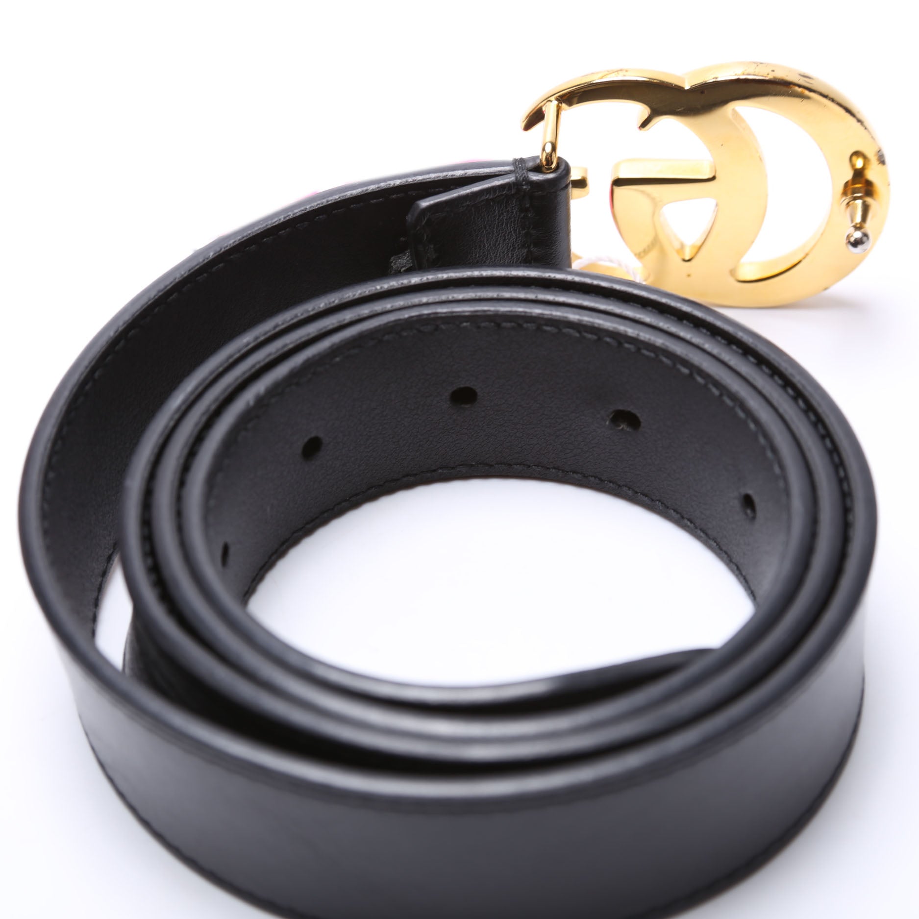 414516 GG Marmont Belt Size 90/36 Black