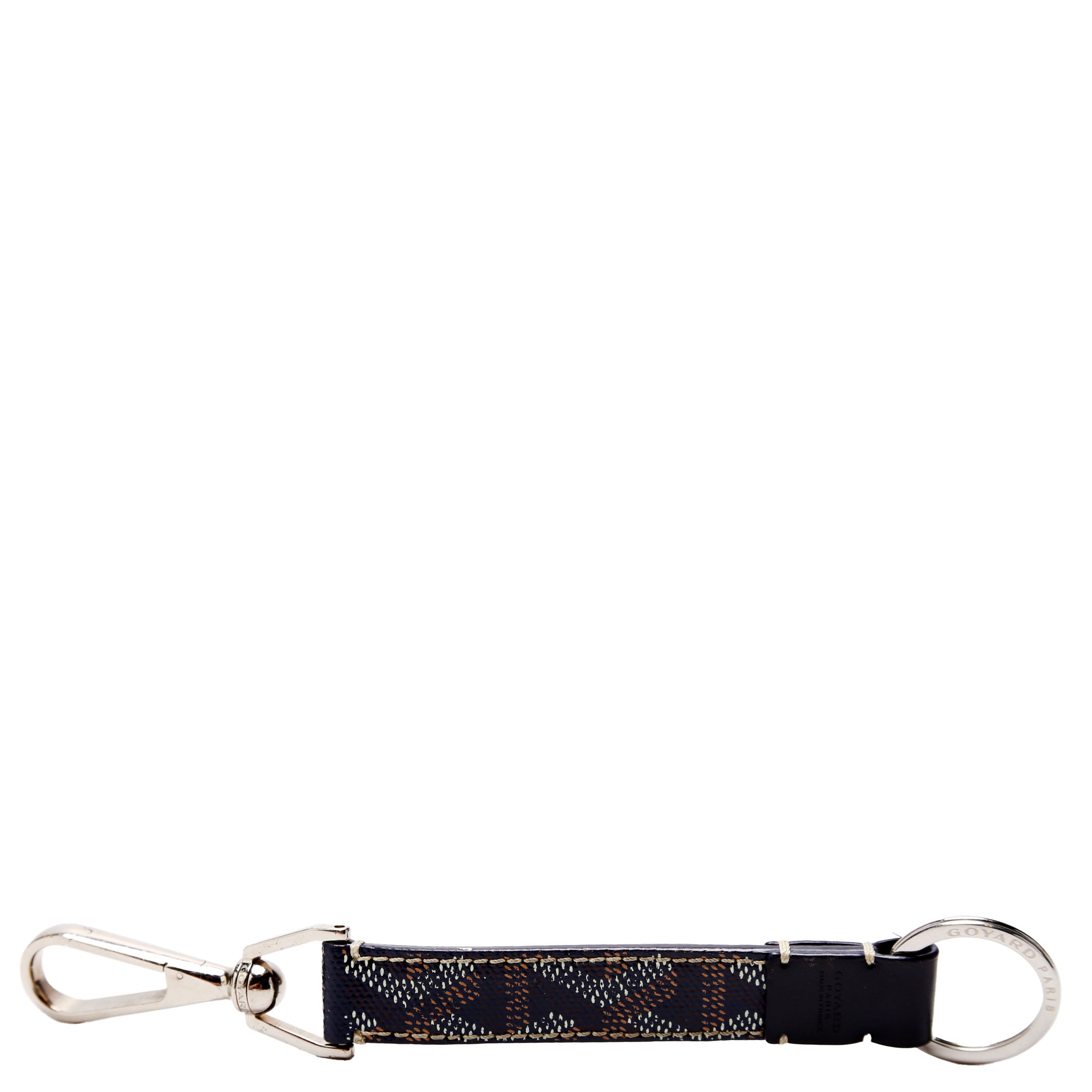 Mousqueton Canvas Key Ring Navy
