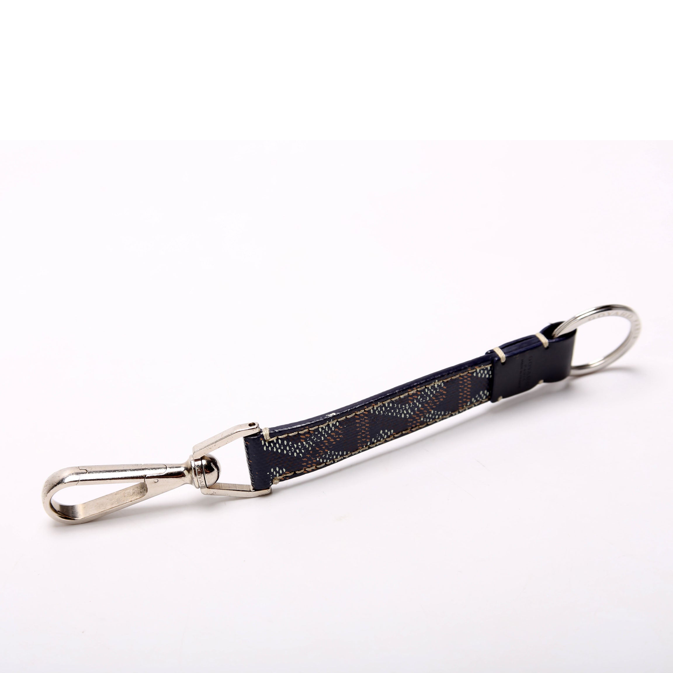 Mousqueton Canvas Key Ring Navy