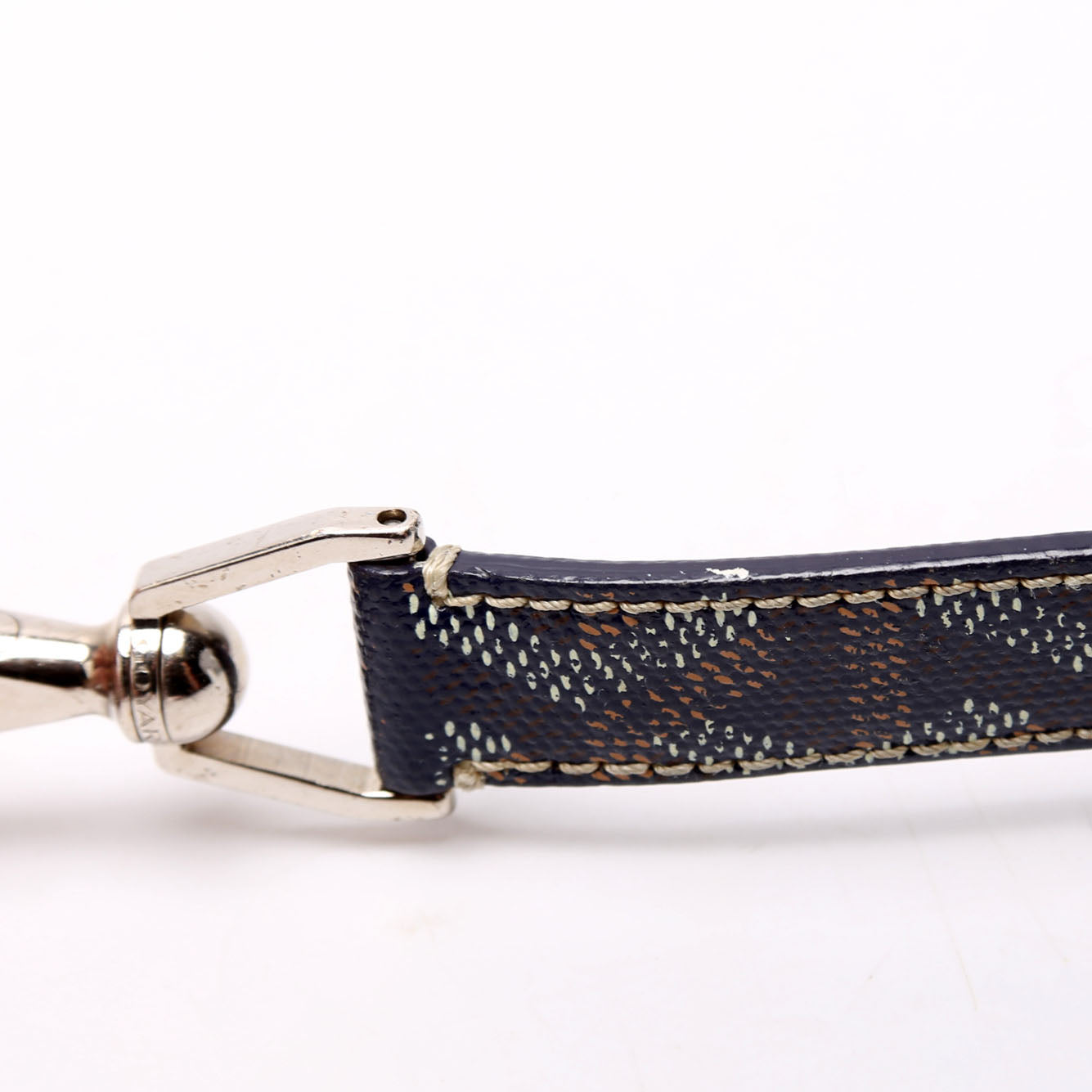Mousqueton Canvas Key Ring Navy